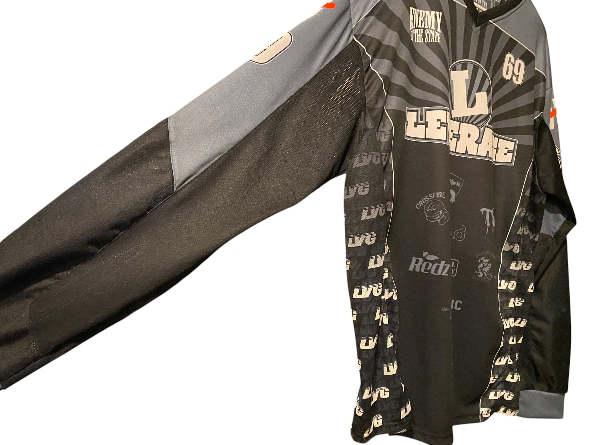 Used ENEMY OF THE STATE Paintball Jersey Leverage : Size 2XL Paintball Gun from CPXBrosPaintball Buy/Sell/Trade Paintball Markers, New Paintball Guns, Paintball Hoppers, Paintball Masks, and Hormesis Headbands
