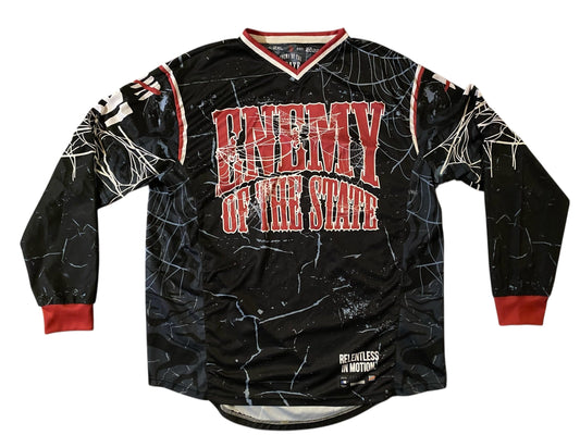 Used ENEMY OF THE STATE Paintball Jersey : size 2XL Paintball Gun from CPXBrosPaintball Buy/Sell/Trade Paintball Markers, New Paintball Guns, Paintball Hoppers, Paintball Masks, and Hormesis Headbands
