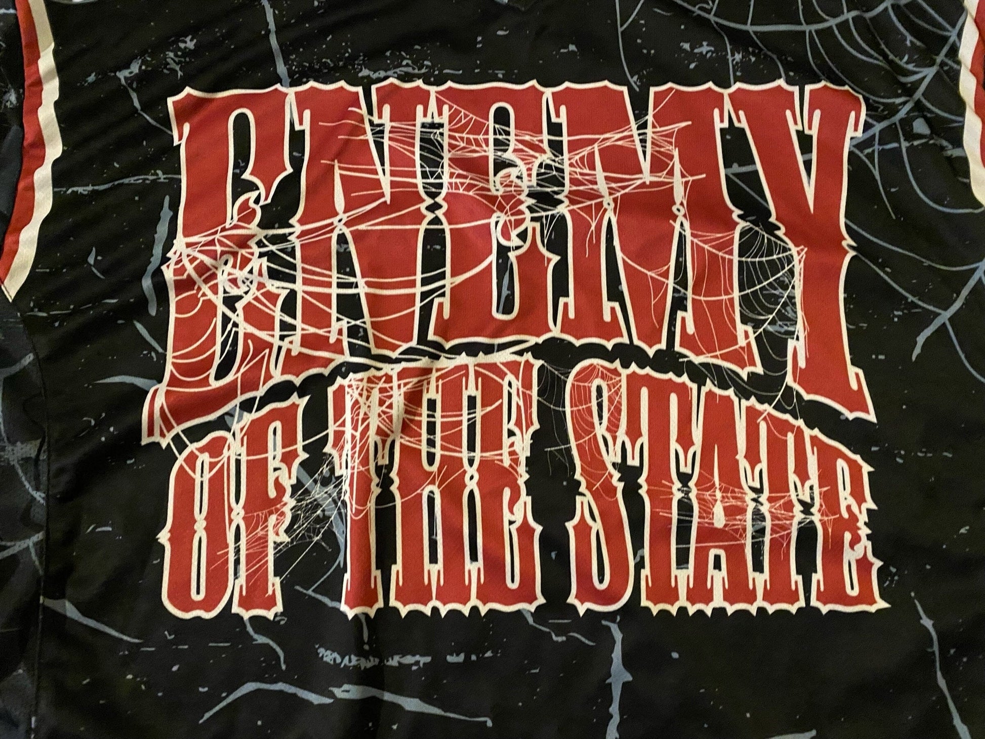 Used ENEMY OF THE STATE Paintball Jersey : size 2XL Paintball Gun from CPXBrosPaintball Buy/Sell/Trade Paintball Markers, New Paintball Guns, Paintball Hoppers, Paintball Masks, and Hormesis Headbands