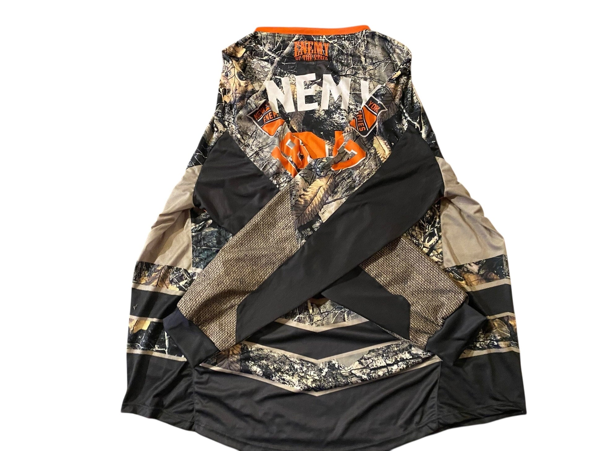 Used ENEMY OF THE STATE Paintball Jersey : size 5XL Paintball Gun from CPXBrosPaintball Buy/Sell/Trade Paintball Markers, New Paintball Guns, Paintball Hoppers, Paintball Masks, and Hormesis Headbands