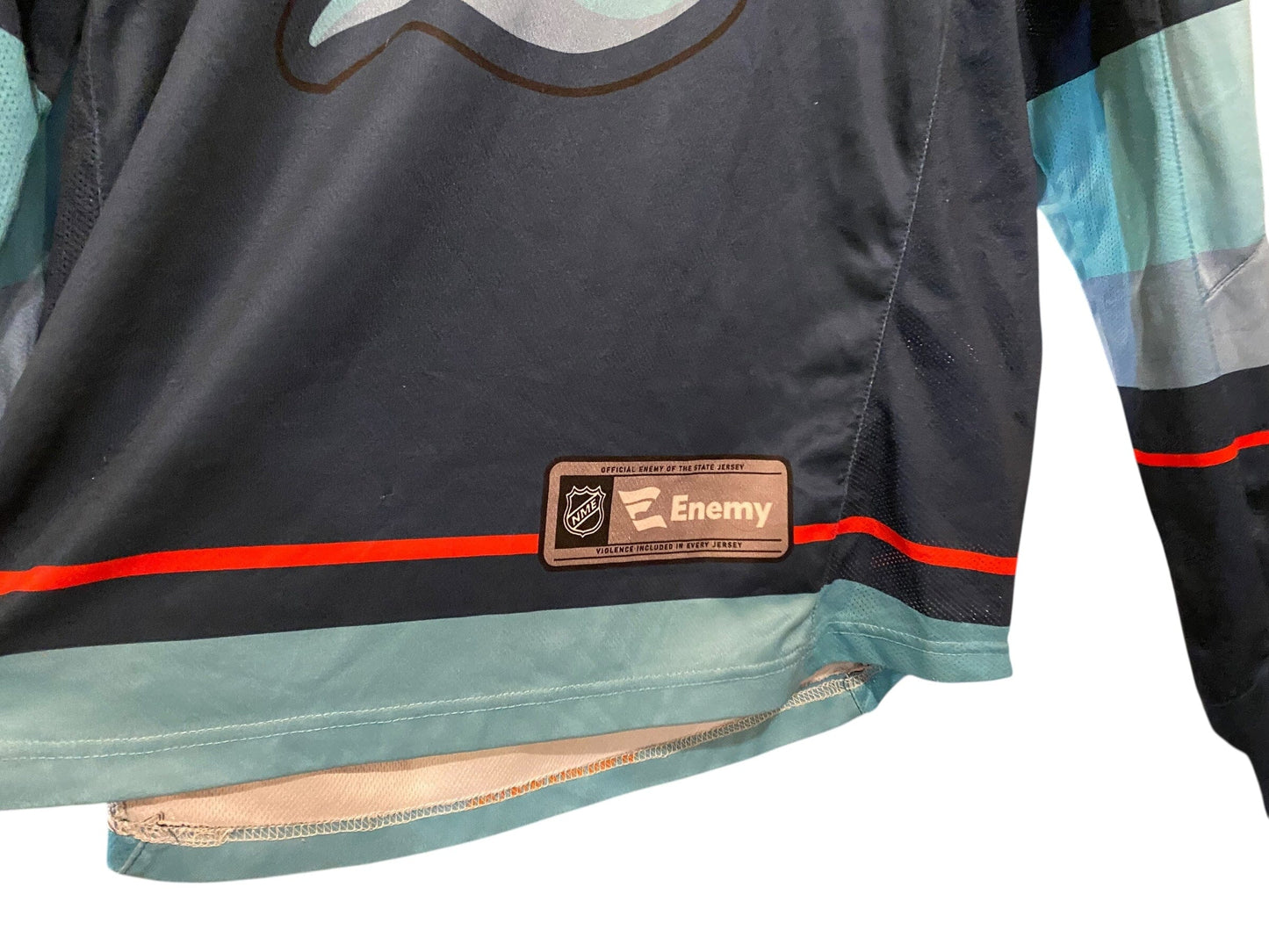 Used ENEMY OF THE STATE Paintball Jersey : Size LARGE Paintball Gun from CPXBrosPaintball Buy/Sell/Trade Paintball Markers, New Paintball Guns, Paintball Hoppers, Paintball Masks, and Hormesis Headbands