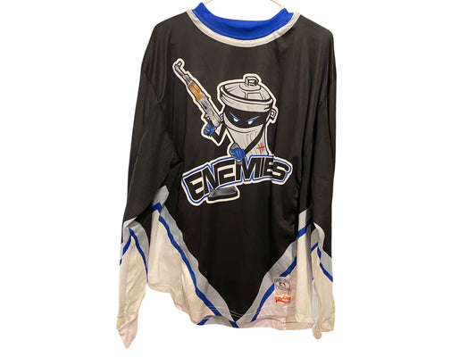 Used ENEMY OF THE STATE Paintball Jersey : Size LARGE Paintball Gun from CPXBrosPaintball Buy/Sell/Trade Paintball Markers, New Paintball Guns, Paintball Hoppers, Paintball Masks, and Hormesis Headbands