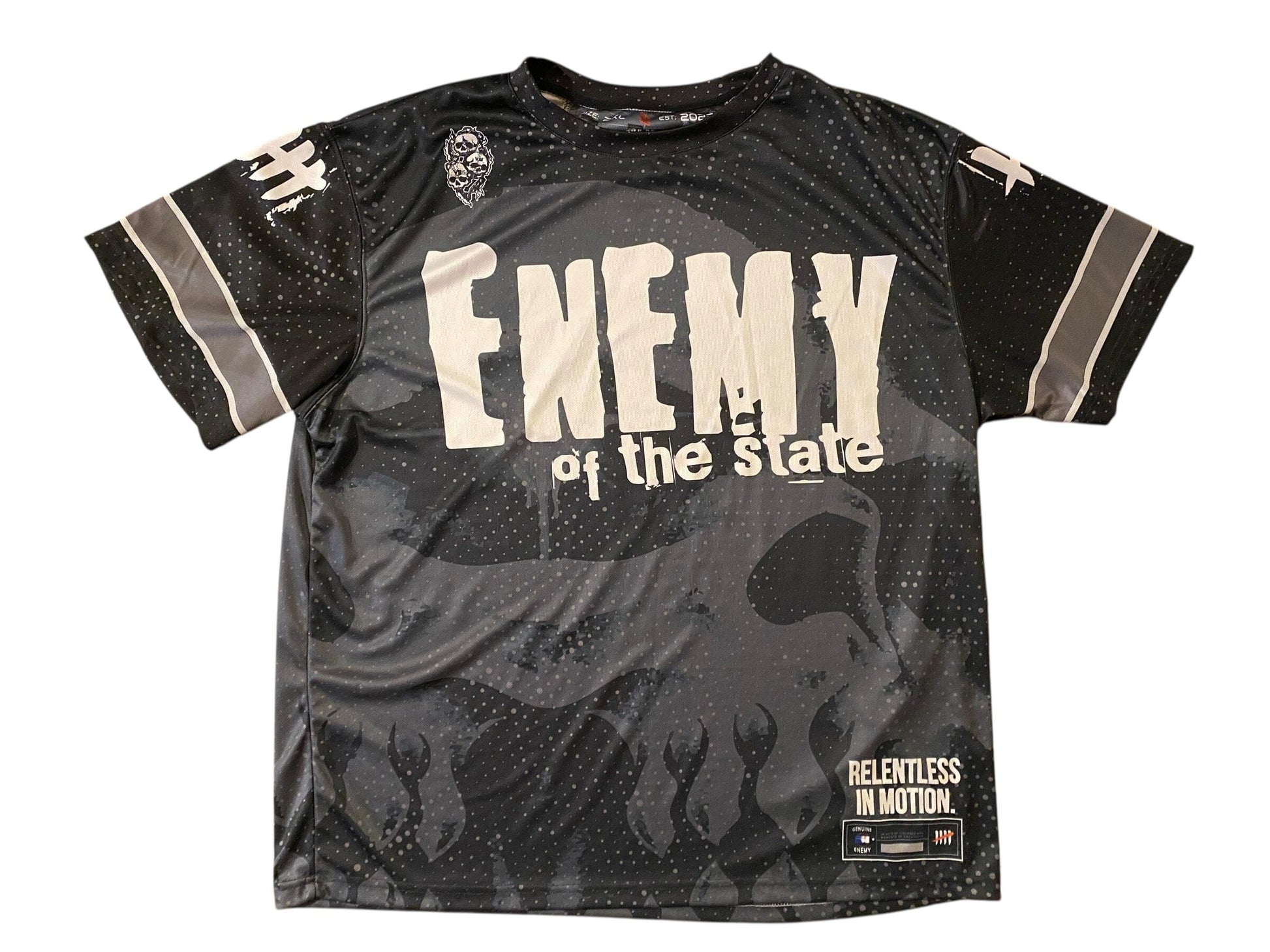 Used Enemy Of The State Paintball Shirt - Size 2XL Paintball Gun from CPXBrosPaintball Buy/Sell/Trade Paintball Markers, New Paintball Guns, Paintball Hoppers, Paintball Masks, and Hormesis Headbands