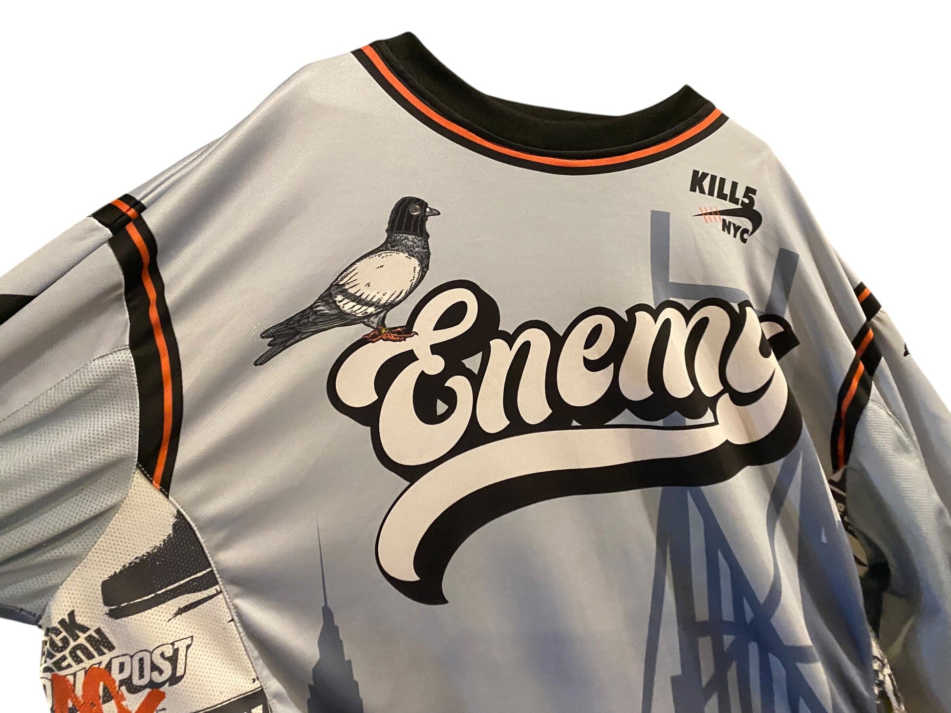 Used ENEMY OF THE STATE "Pigeon" Paintball Jersey : Size 4XL Paintball Gun from CPXBrosPaintball Buy/Sell/Trade Paintball Markers, New Paintball Guns, Paintball Hoppers, Paintball Masks, and Hormesis Headbands