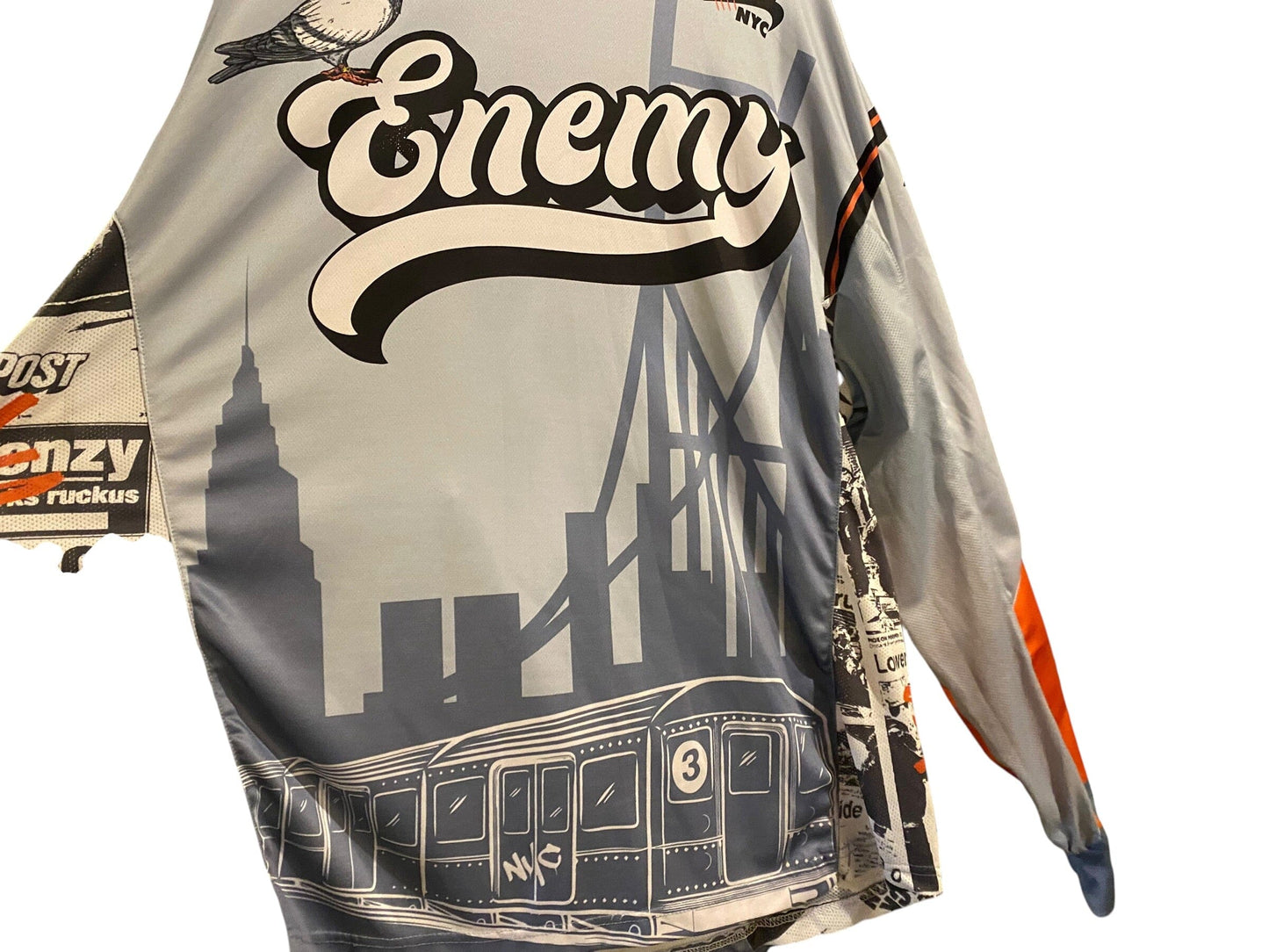 Used ENEMY OF THE STATE "Pigeon" Paintball Jersey : Size 4XL Paintball Gun from CPXBrosPaintball Buy/Sell/Trade Paintball Markers, New Paintball Guns, Paintball Hoppers, Paintball Masks, and Hormesis Headbands