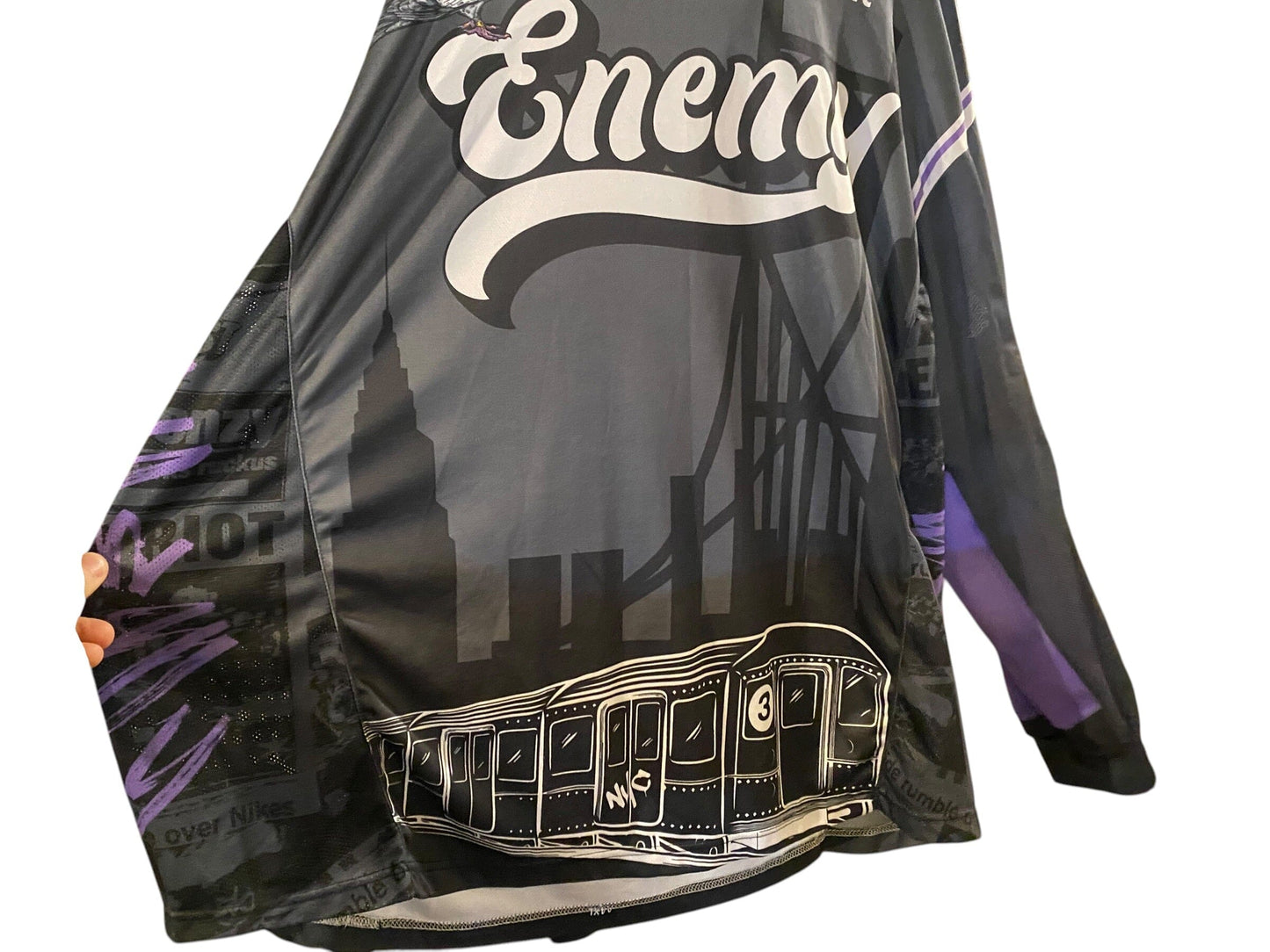 Used ENEMY OF THE STATE "Purple Pigeon" Paintball Jersey : Size 4XL Paintball Gun from CPXBrosPaintball Buy/Sell/Trade Paintball Markers, New Paintball Guns, Paintball Hoppers, Paintball Masks, and Hormesis Headbands