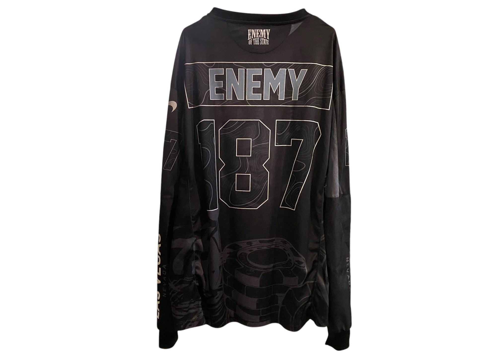 Used ENEMY OF THE STATE "Raiders" Paintball Jersey : Size 4XL Paintball Gun from CPXBrosPaintball Buy/Sell/Trade Paintball Markers, New Paintball Guns, Paintball Hoppers, Paintball Masks, and Hormesis Headbands