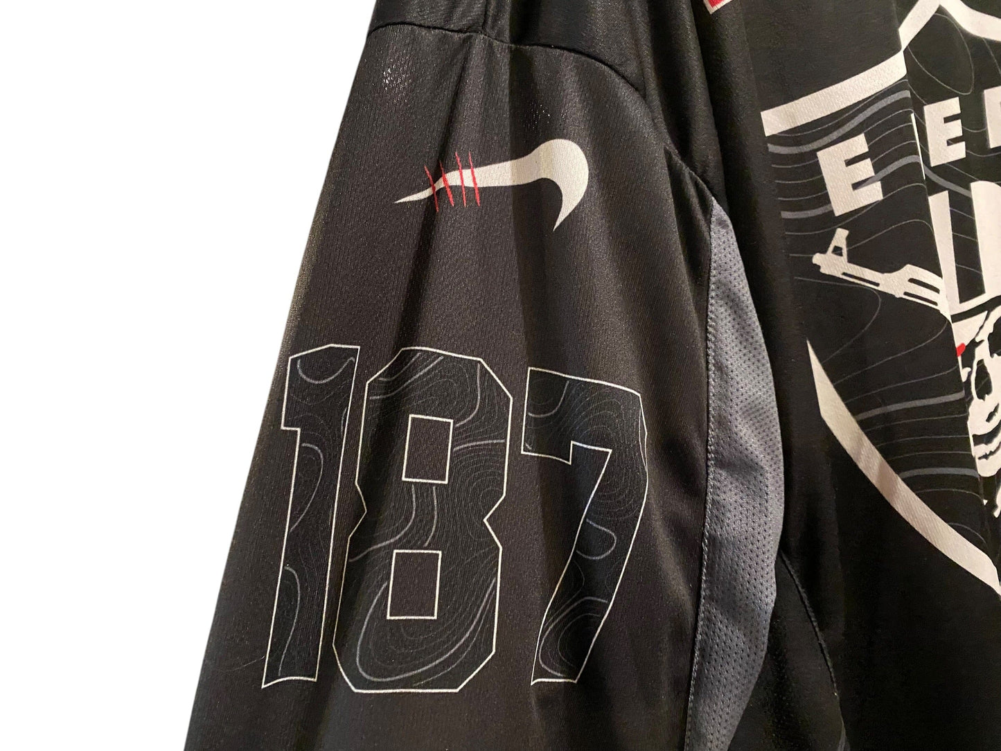 Used ENEMY OF THE STATE "Raiders" Paintball Jersey : Size 4XL Paintball Gun from CPXBrosPaintball Buy/Sell/Trade Paintball Markers, New Paintball Guns, Paintball Hoppers, Paintball Masks, and Hormesis Headbands