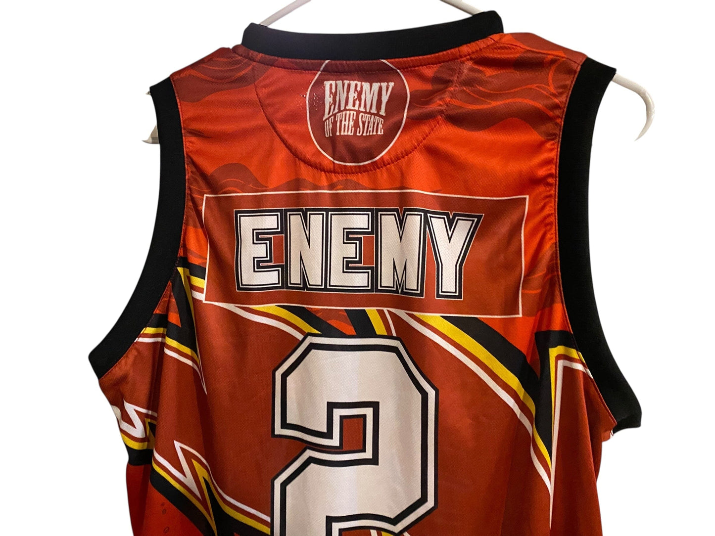 Used ENEMY OF THE STATE Sleeveless Paintball Jersey Paintball Gun from CPXBrosPaintball Buy/Sell/Trade Paintball Markers, New Paintball Guns, Paintball Hoppers, Paintball Masks, and Hormesis Headbands