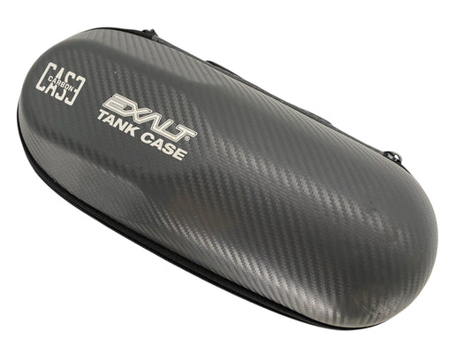 Used Exalt Carbon Fiber Tank Case Black/Blue Paintball Gun from CPXBrosPaintball Buy/Sell/Trade Paintball Markers, New Paintball Guns, Paintball Hoppers, Paintball Masks, and Hormesis Headbands