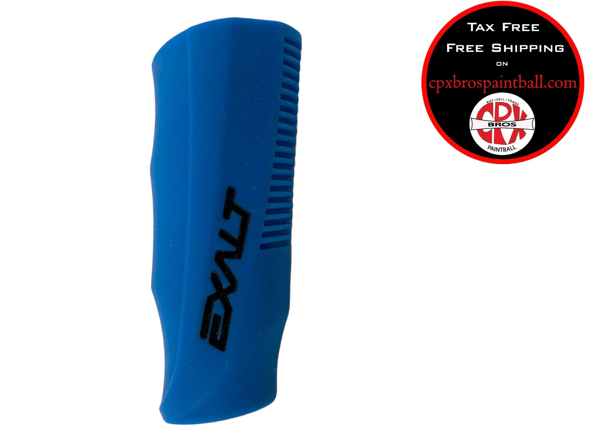 Used Exalt Luxe Paintball Marker Regulator Rubber Protective Grip Cover Cyan Blue Paintball Gun from CPXBrosPaintball Buy/Sell/Trade Paintball Markers, Paintball Hoppers, Paintball Masks, and Hormesis Headbands