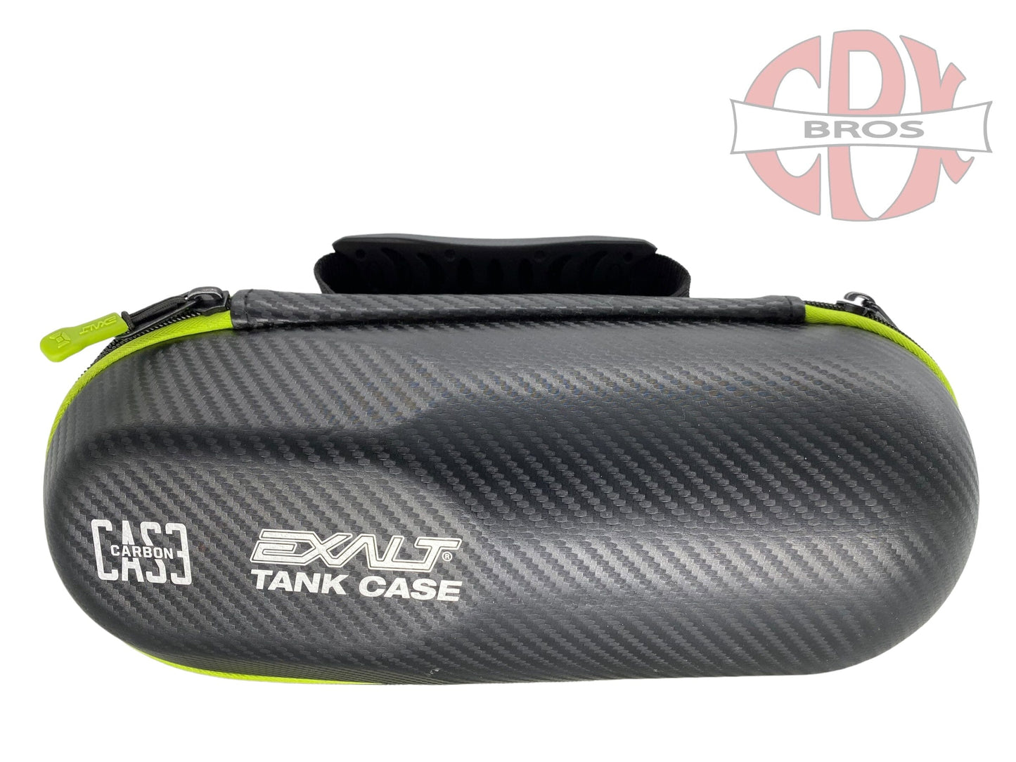 Used Exalt Paintball Carbon Series Tank Case - Black / Lime Paintball Gun from CPXBrosPaintball Buy/Sell/Trade Paintball Markers, New Paintball Guns, Paintball Hoppers, Paintball Masks, and Hormesis Headbands