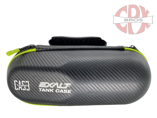 Used Exalt Paintball Carbon Series Tank Case - Black / Lime Paintball Gun from CPXBrosPaintball Buy/Sell/Trade Paintball Markers, New Paintball Guns, Paintball Hoppers, Paintball Masks, and Hormesis Headbands