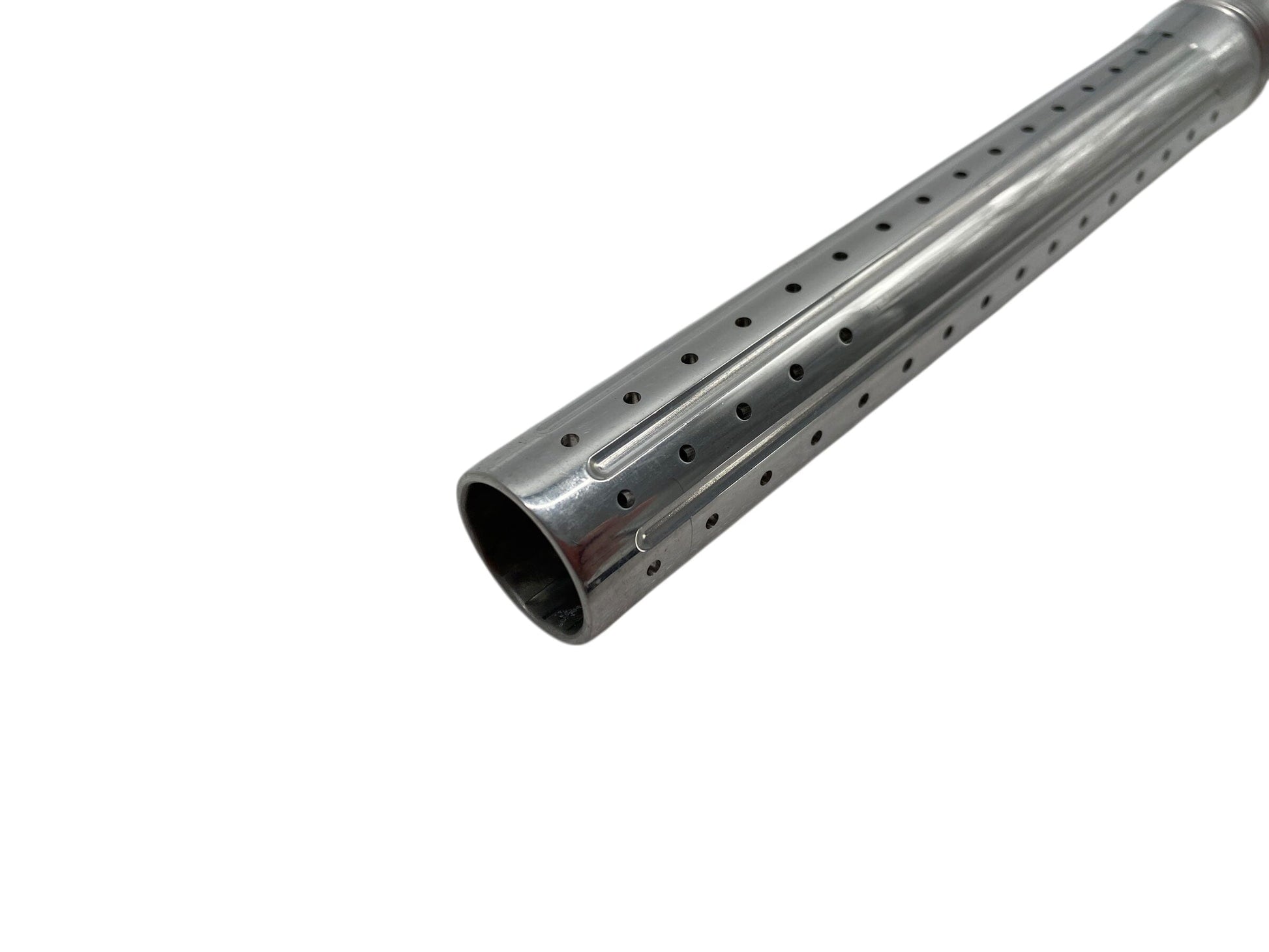 Used Field One 14" Acculock Rail Barrel Tip - Gloss Silver Paintball Gun from CPXBrosPaintball Buy/Sell/Trade Paintball Markers, New Paintball Guns, Paintball Hoppers, Paintball Masks, and Hormesis Headbands