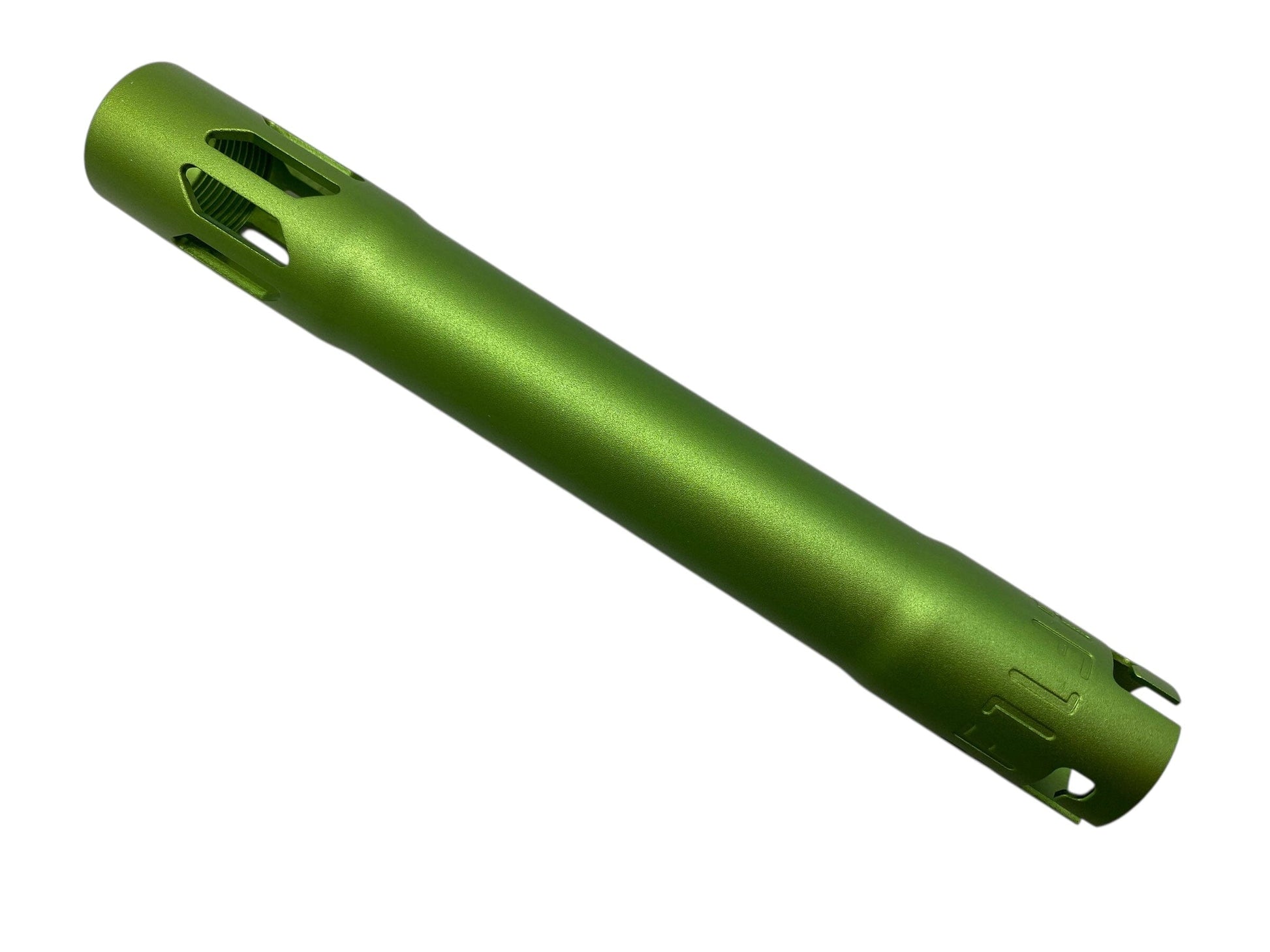 Used Field One Acculock Barrel Back - Dust Green Paintball Gun from CPXBrosPaintball Buy/Sell/Trade Paintball Markers, New Paintball Guns, Paintball Hoppers, Paintball Masks, and Hormesis Headbands