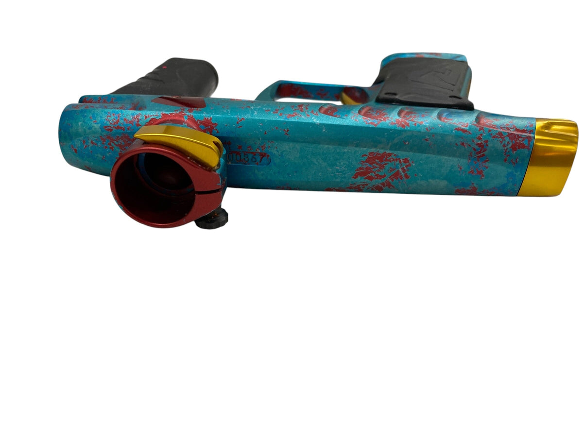 Used Field One Force Arturo Andrade Quetzalcoatl Azul Signature Series Paintball Gun Paintball Gun from CPXBrosPaintball Buy/Sell/Trade Paintball Markers, New Paintball Guns, Paintball Hoppers, Paintball Masks, and Hormesis Headbands