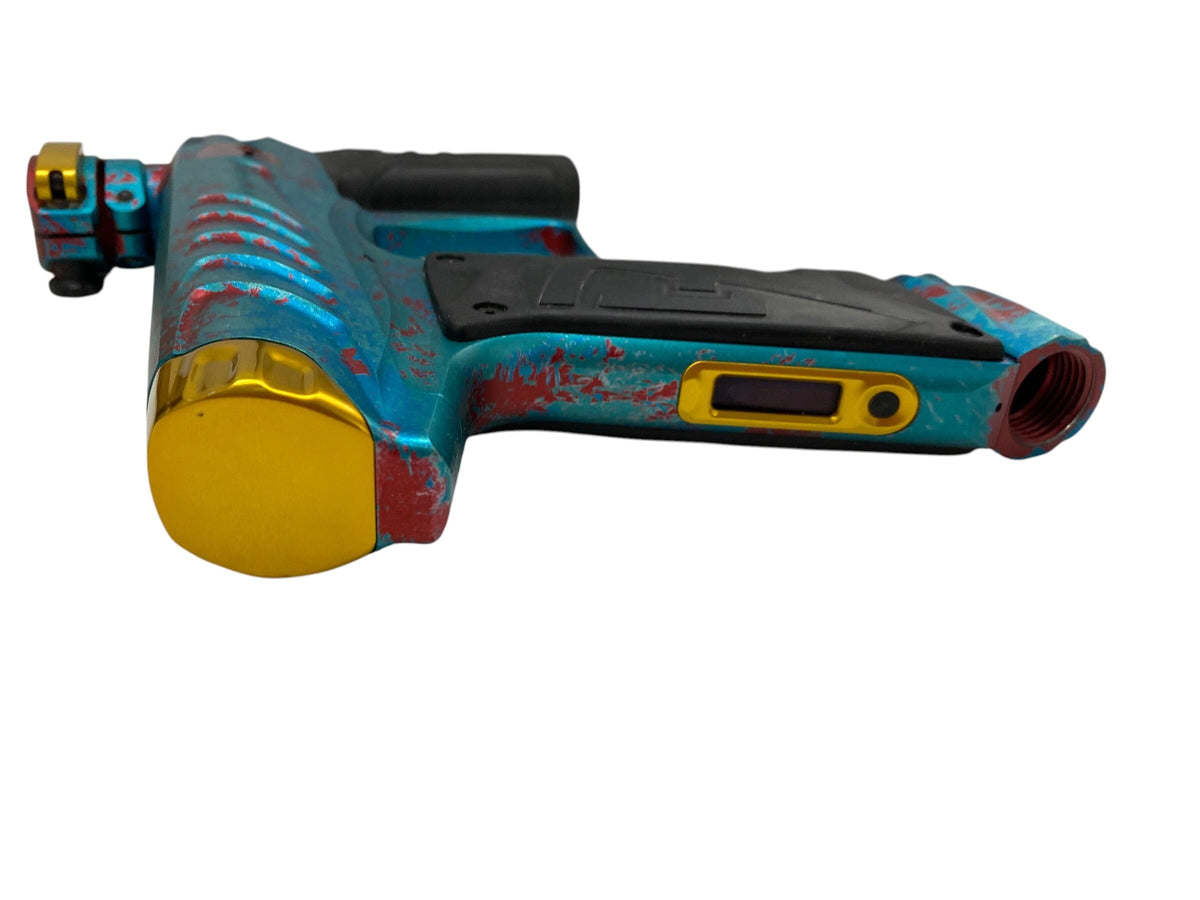 Used Field One Force Arturo Andrade Quetzalcoatl Azul Signature Series Paintball Gun Paintball Gun from CPXBrosPaintball Buy/Sell/Trade Paintball Markers, New Paintball Guns, Paintball Hoppers, Paintball Masks, and Hormesis Headbands