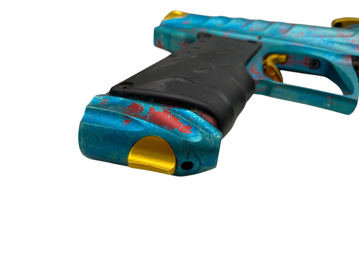 Used Field One Force Arturo Andrade Quetzalcoatl Azul Signature Series Paintball Gun Paintball Gun from CPXBrosPaintball Buy/Sell/Trade Paintball Markers, New Paintball Guns, Paintball Hoppers, Paintball Masks, and Hormesis Headbands
