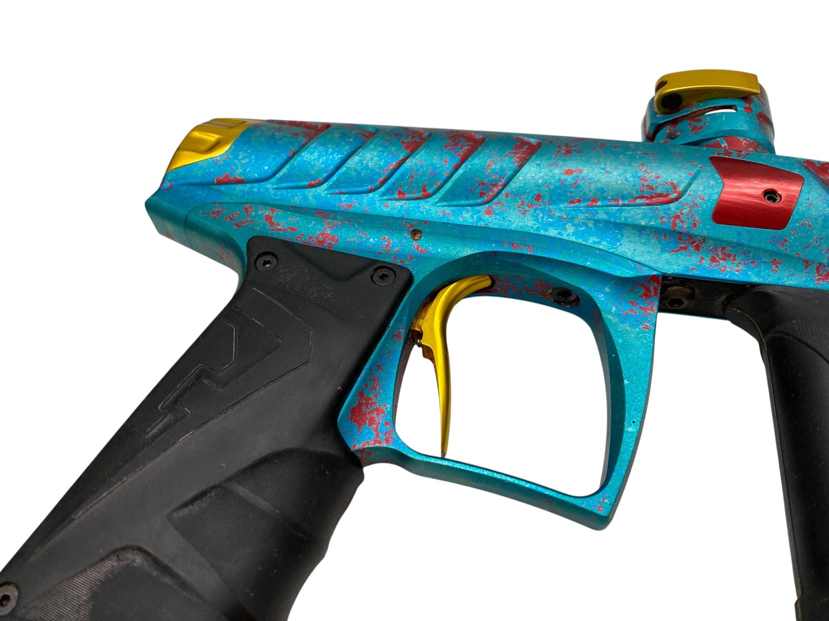 Used Field One Force Arturo Andrade Quetzalcoatl Azul Signature Series Paintball Gun Paintball Gun from CPXBrosPaintball Buy/Sell/Trade Paintball Markers, New Paintball Guns, Paintball Hoppers, Paintball Masks, and Hormesis Headbands