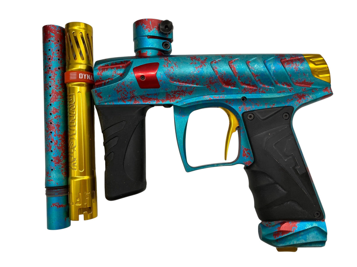 Used Field One Force Arturo Andrade Quetzalcoatl Azul Signature Series Paintball Gun Paintball Gun from CPXBrosPaintball Buy/Sell/Trade Paintball Markers, New Paintball Guns, Paintball Hoppers, Paintball Masks, and Hormesis Headbands