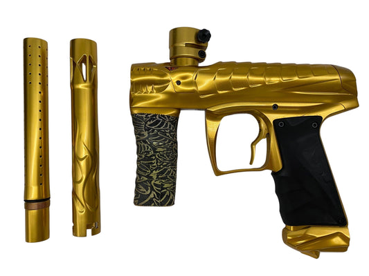 Used Field One Force Dragon V2 Paintball Gun Gold Paintball Gun from CPXBrosPaintball Buy/Sell/Trade Paintball Markers, New Paintball Guns, Paintball Hoppers, Paintball Masks, and Hormesis Headbands
