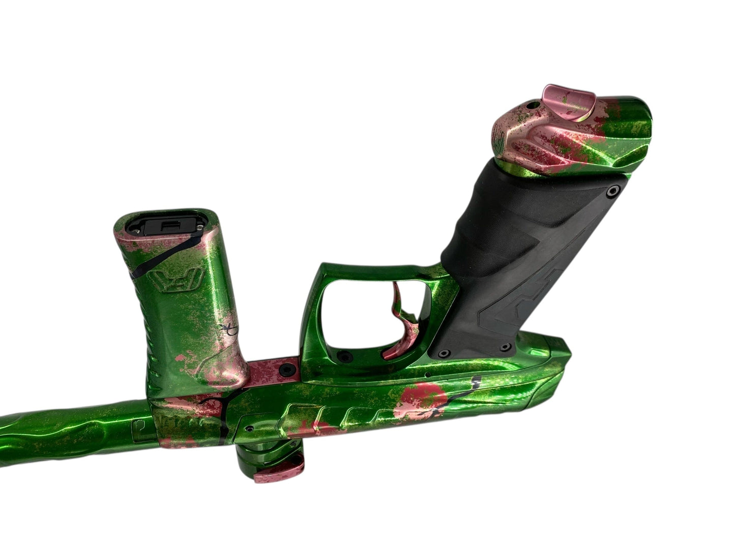 Used Field One Force Dragon V2 Paintball Gun Green/Cherry Blosim Paintball Gun from CPXBrosPaintball Buy/Sell/Trade Paintball Markers, New Paintball Guns, Paintball Hoppers, Paintball Masks, and Hormesis Headbands