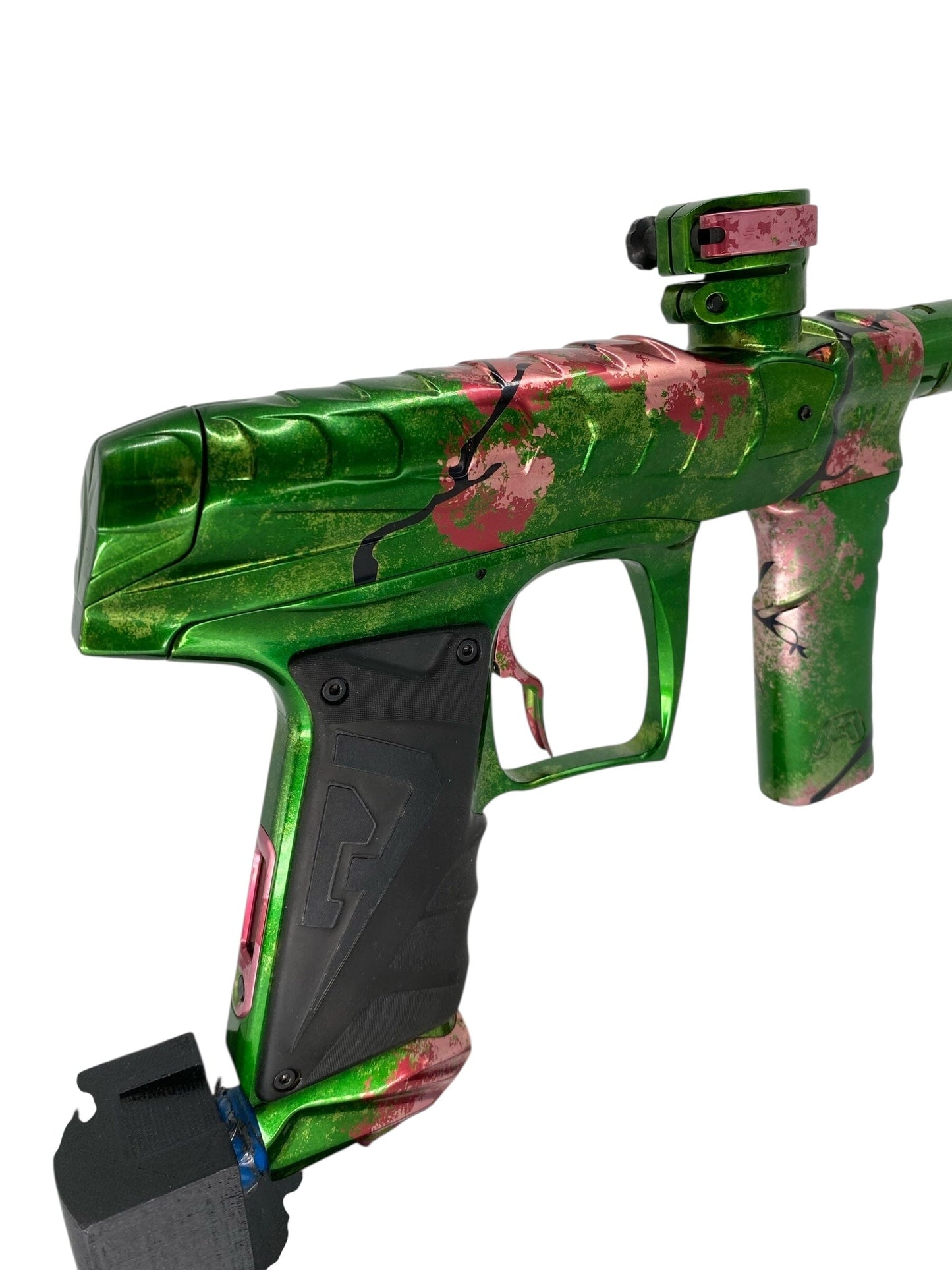 Used Field One Force Dragon V2 Paintball Gun Green/Cherry Blosim Paintball Gun from CPXBrosPaintball Buy/Sell/Trade Paintball Markers, New Paintball Guns, Paintball Hoppers, Paintball Masks, and Hormesis Headbands