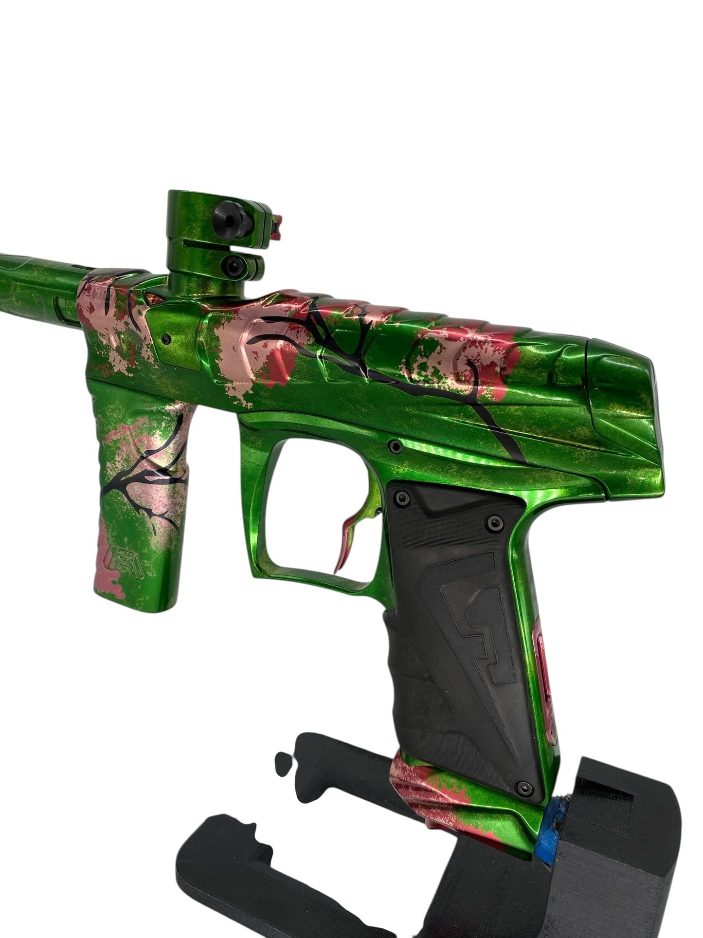 Used Field One Force Dragon V2 Paintball Gun Green/Cherry Blosim Paintball Gun from CPXBrosPaintball Buy/Sell/Trade Paintball Markers, New Paintball Guns, Paintball Hoppers, Paintball Masks, and Hormesis Headbands