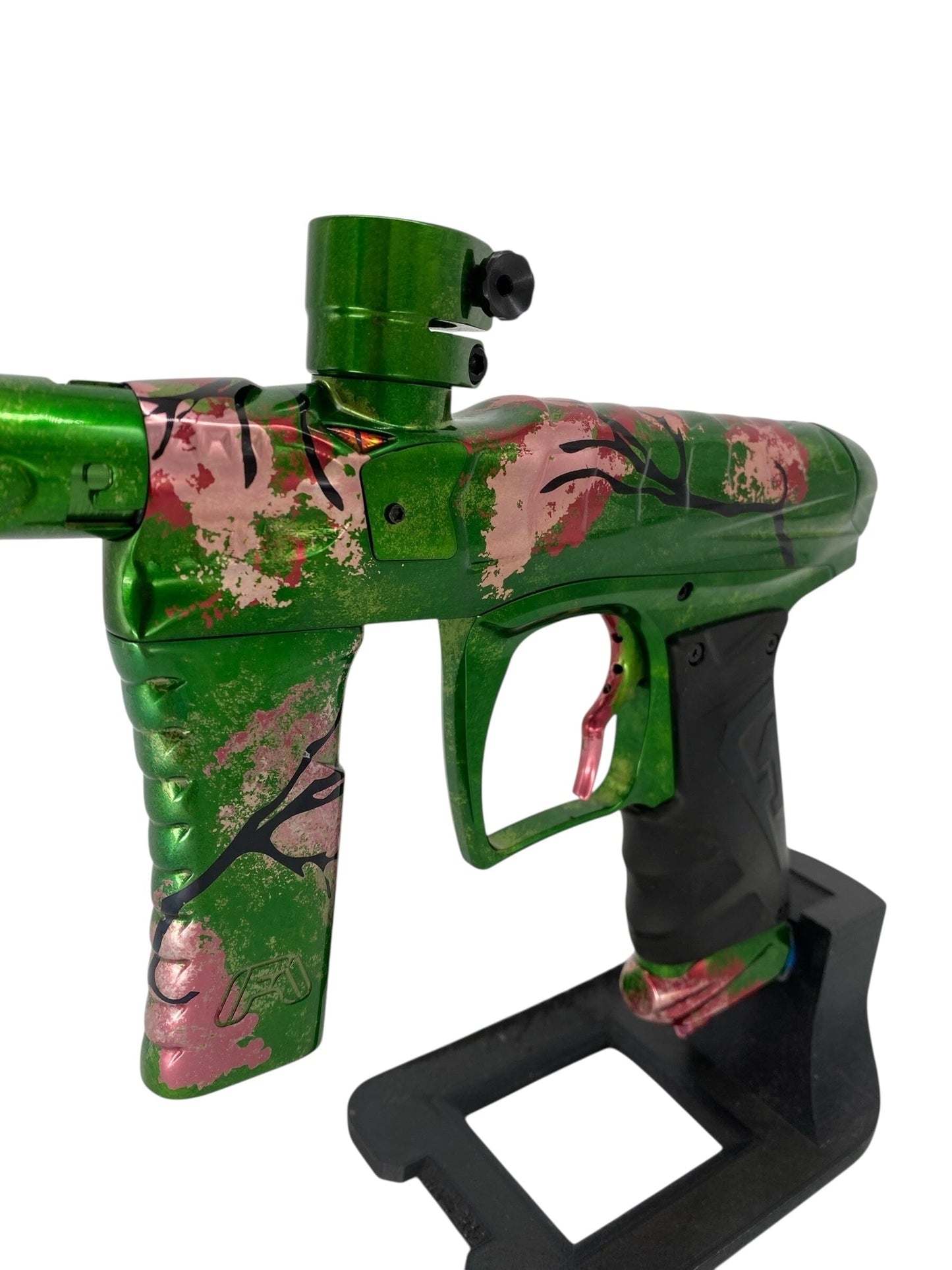 Used Field One Force Dragon V2 Paintball Gun Green/Cherry Blosim Paintball Gun from CPXBrosPaintball Buy/Sell/Trade Paintball Markers, New Paintball Guns, Paintball Hoppers, Paintball Masks, and Hormesis Headbands