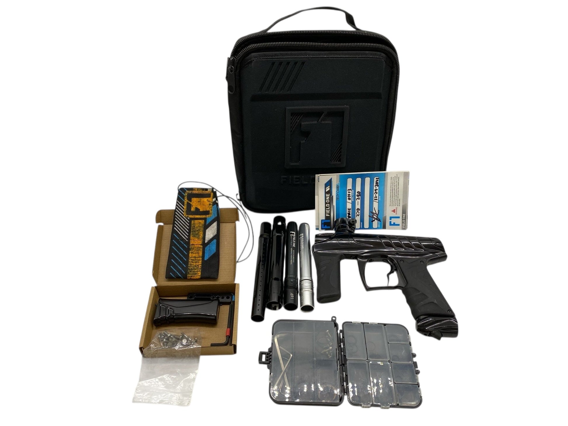 Used Field One Force Paintball Gun Black Paintball Gun from CPXBrosPaintball Buy/Sell/Trade Paintball Markers, New Paintball Guns, Paintball Hoppers, Paintball Masks, and Hormesis Headbands