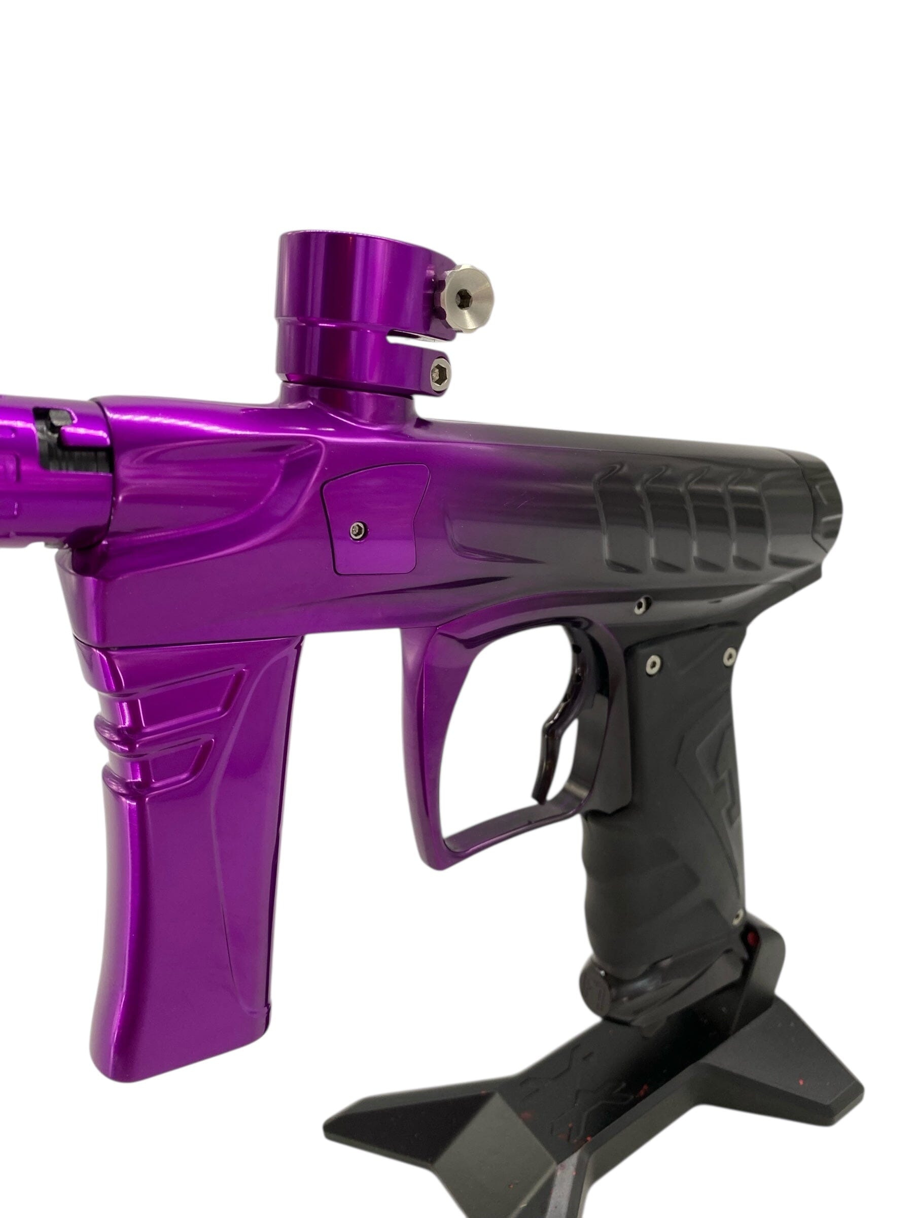 Used Field One Force Paintball Gun Black/Purple Fade Paintball Gun from CPXBrosPaintball Buy/Sell/Trade Paintball Markers, New Paintball Guns, Paintball Hoppers, Paintball Masks, and Hormesis Headbands