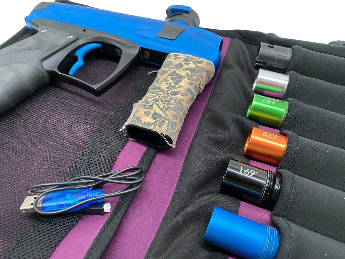 Used Field One Force Paintball Gun Blue/Black Paintball Gun from CPXBrosPaintball Buy/Sell/Trade Paintball Markers, New Paintball Guns, Paintball Hoppers, Paintball Masks, and Hormesis Headbands