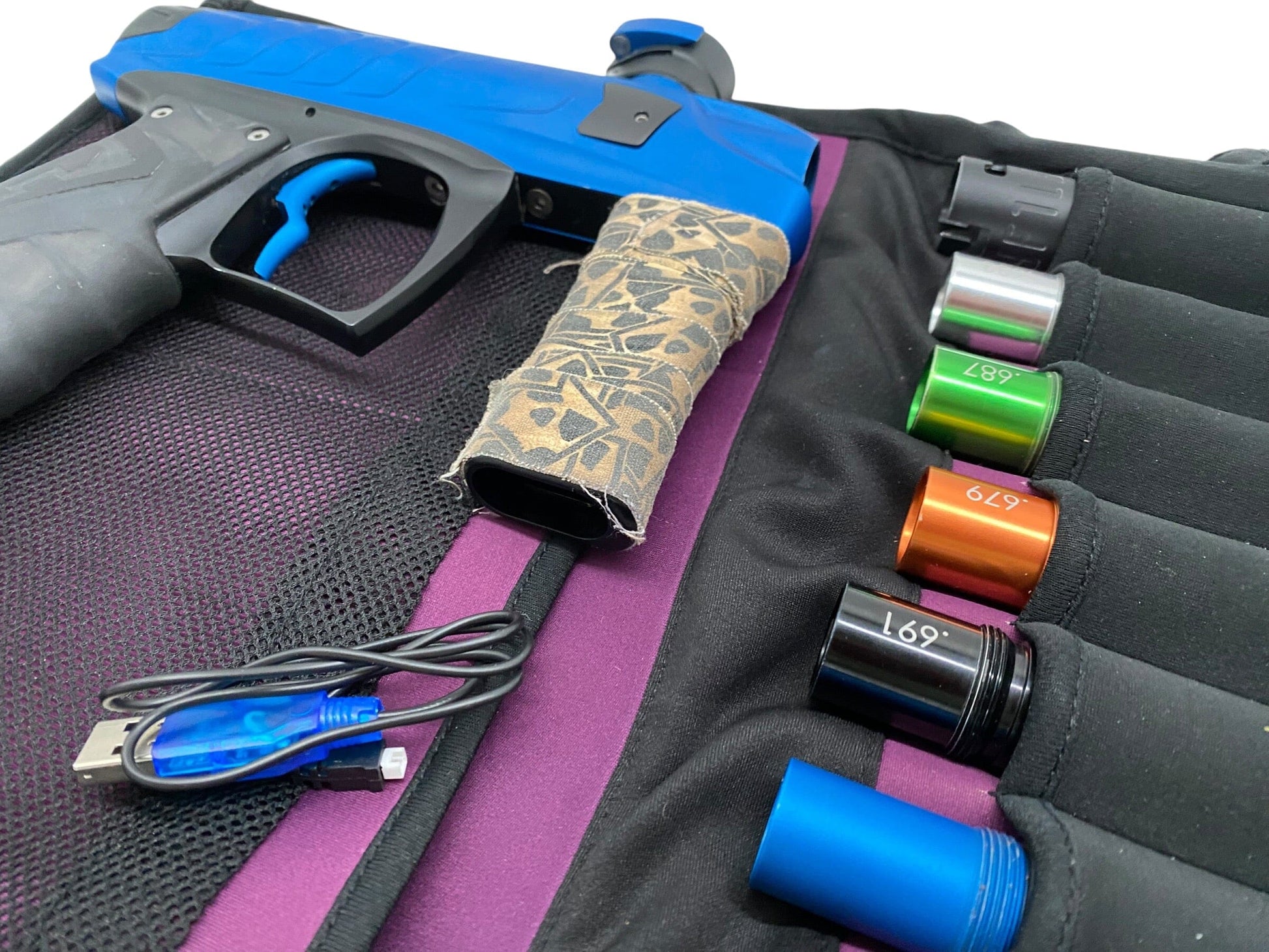 Used Field One Force Paintball Gun Blue/Black Paintball Gun from CPXBrosPaintball Buy/Sell/Trade Paintball Markers, New Paintball Guns, Paintball Hoppers, Paintball Masks, and Hormesis Headbands