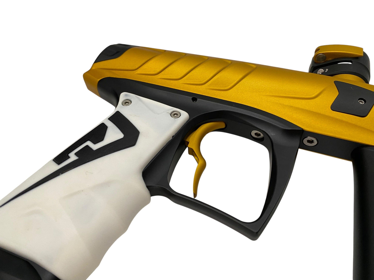 Used Field One Force Paintball Gun Gold/Black Paintball Gun from CPXBrosPaintball Buy/Sell/Trade Paintball Markers, New Paintball Guns, Paintball Hoppers, Paintball Masks, and Hormesis Headbands