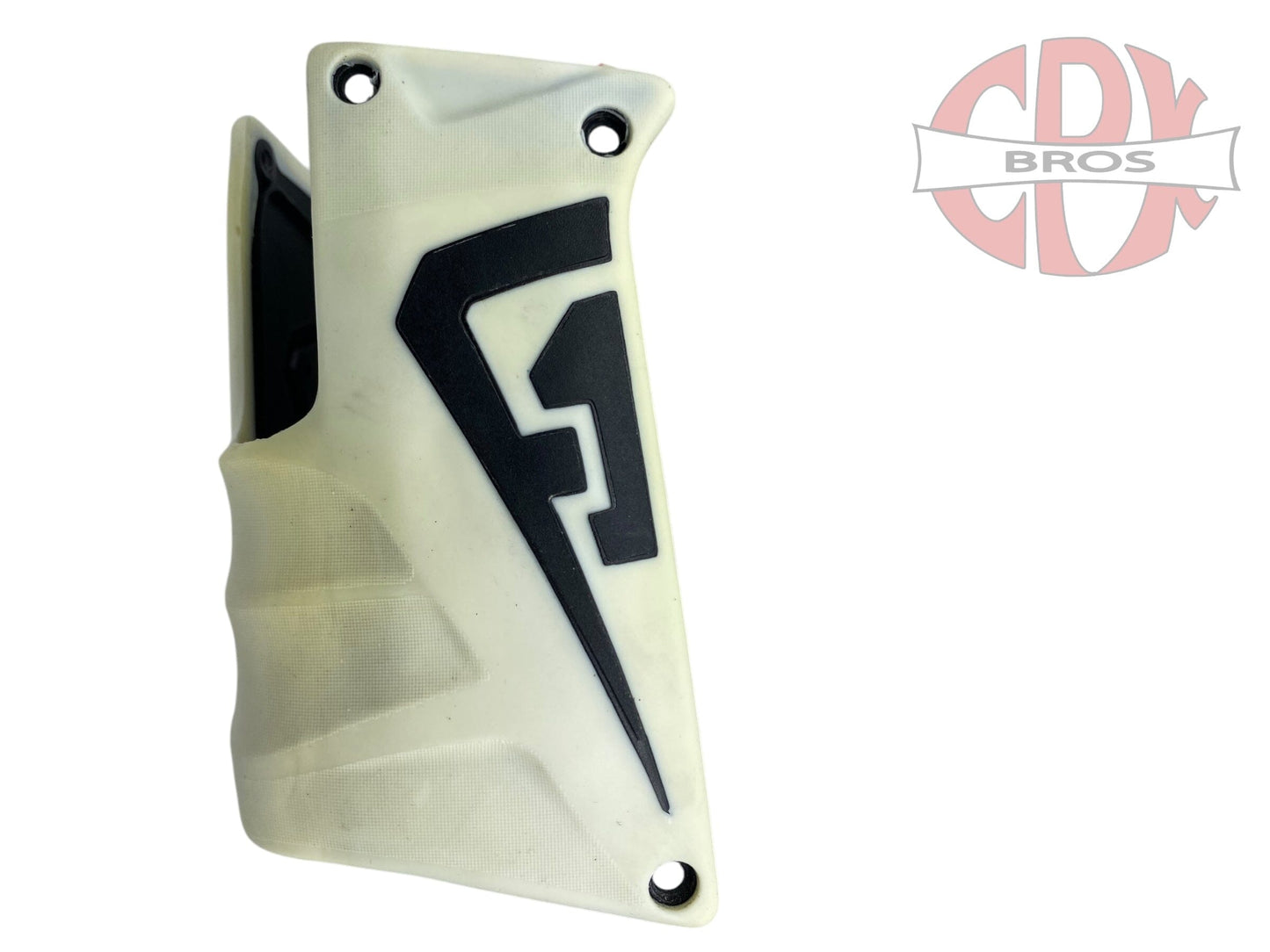 Used Field One Force Rubber Grip Panels-white Paintball Gun from CPXBrosPaintball Buy/Sell/Trade Paintball Markers, New Paintball Guns, Paintball Hoppers, Paintball Masks, and Hormesis Headbands