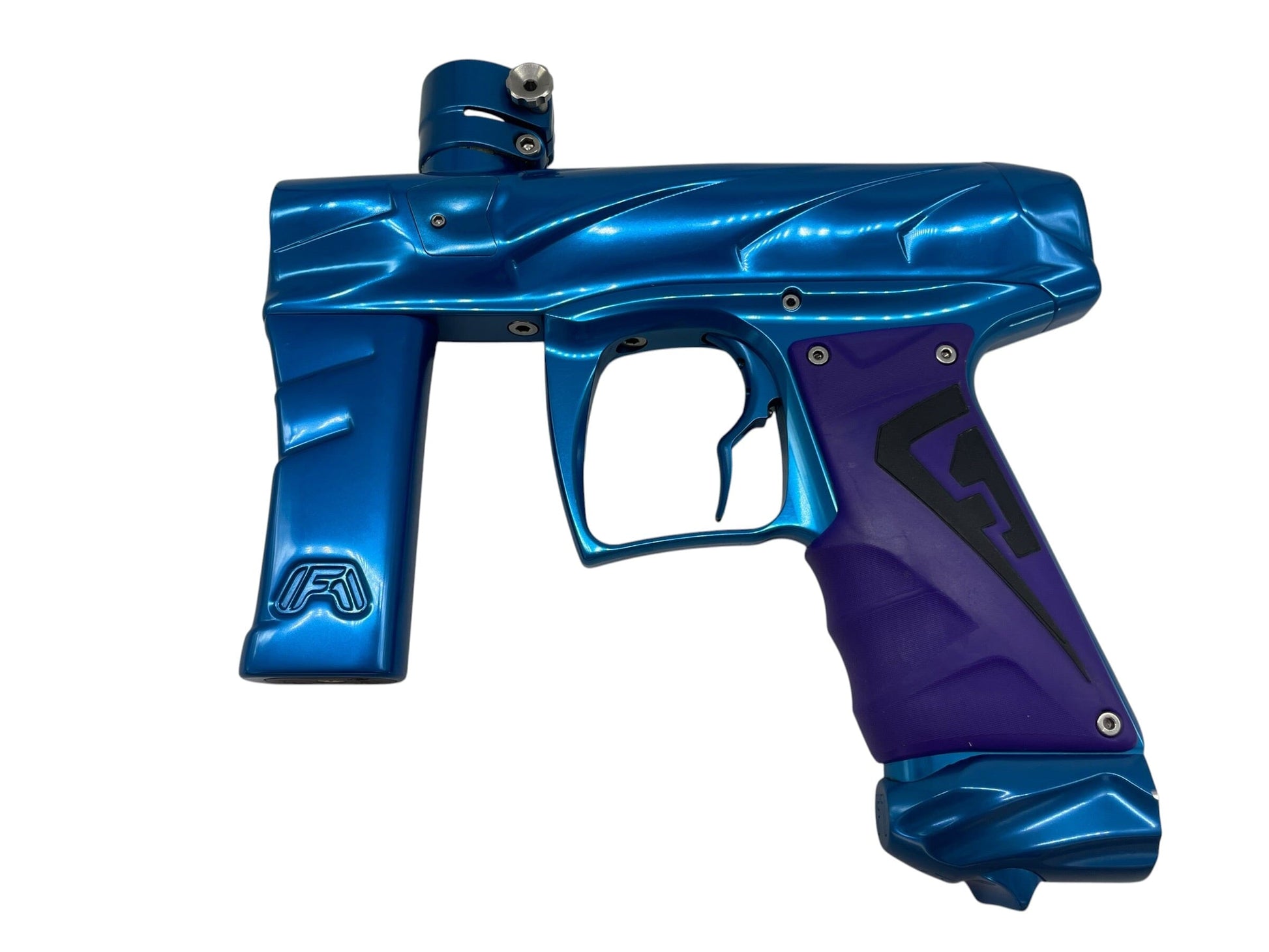 Used Field One Force V2 Gloss Blue Paintball Gun Paintball Gun from CPXBrosPaintball Buy/Sell/Trade Paintball Markers, New Paintball Guns, Paintball Hoppers, Paintball Masks, and Hormesis Headbands