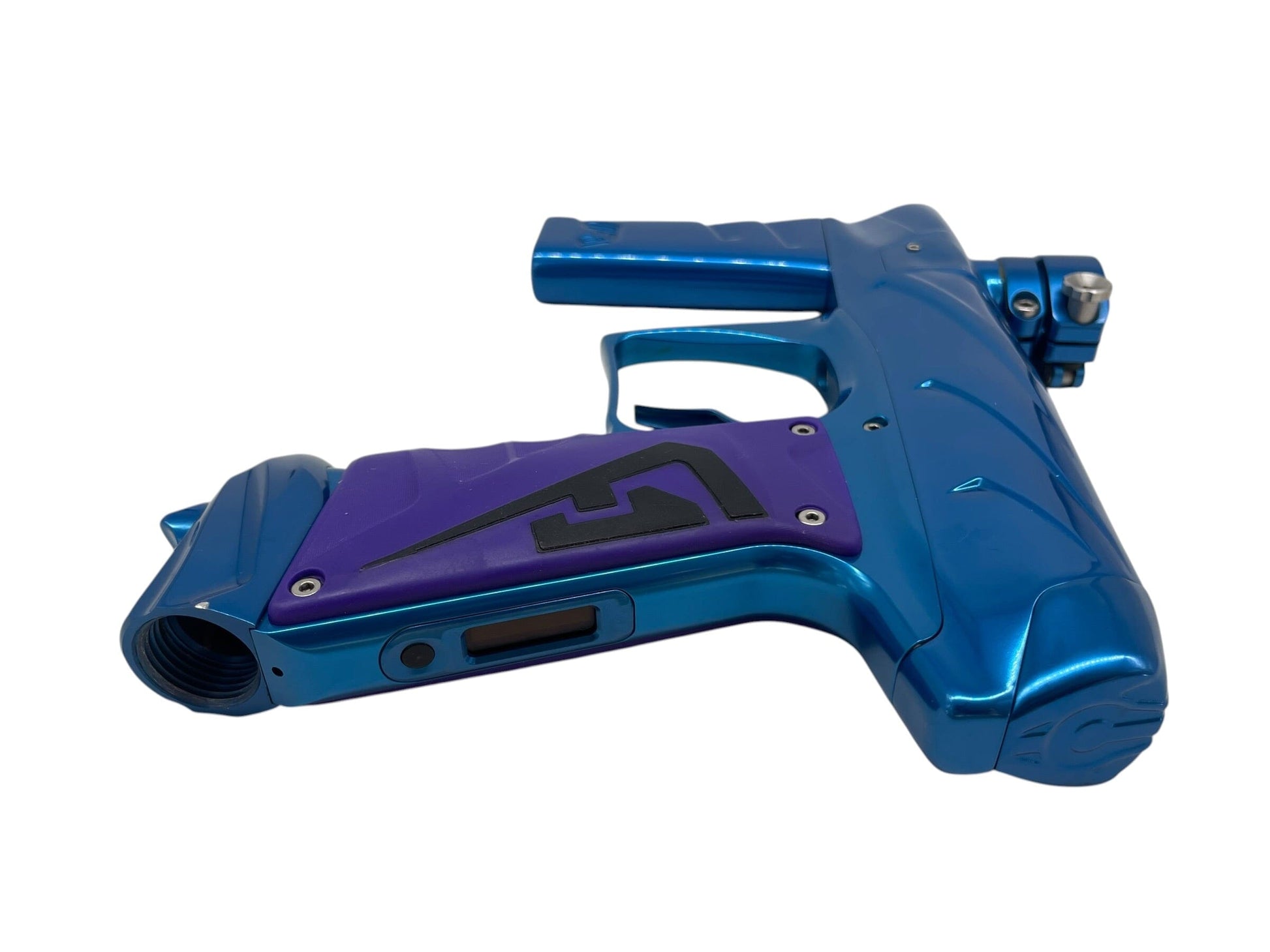 Used Field One Force V2 Gloss Blue Paintball Gun Paintball Gun from CPXBrosPaintball Buy/Sell/Trade Paintball Markers, New Paintball Guns, Paintball Hoppers, Paintball Masks, and Hormesis Headbands