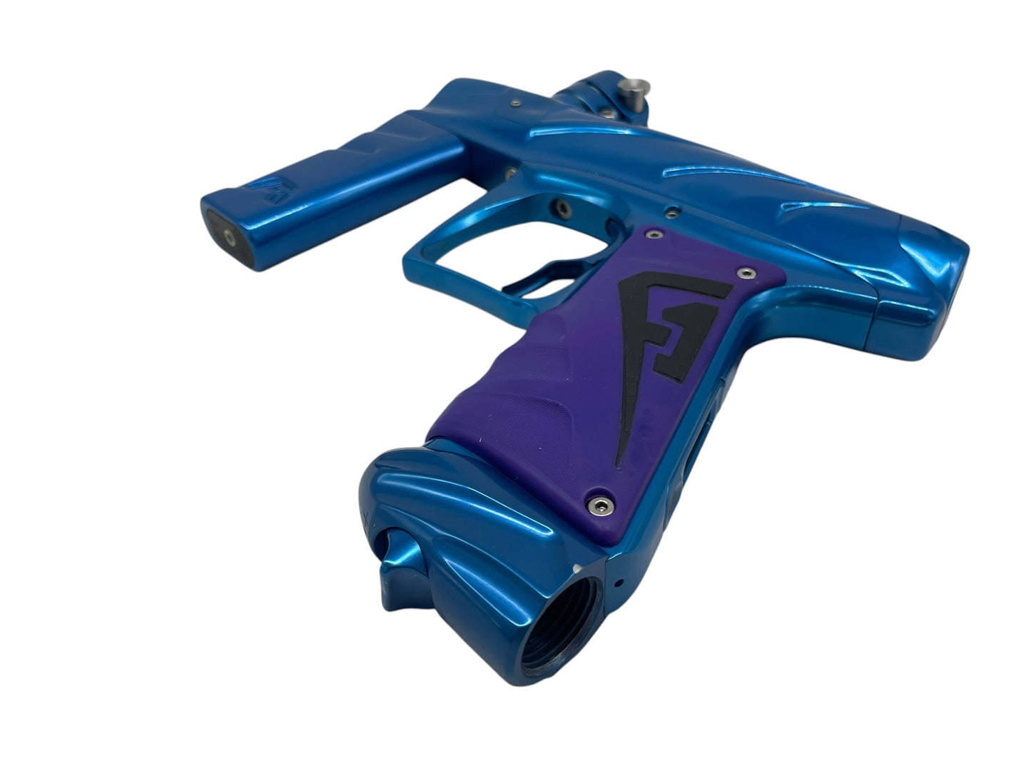 Used Field One Force V2 Gloss Blue Paintball Gun Paintball Gun from CPXBrosPaintball Buy/Sell/Trade Paintball Markers, New Paintball Guns, Paintball Hoppers, Paintball Masks, and Hormesis Headbands