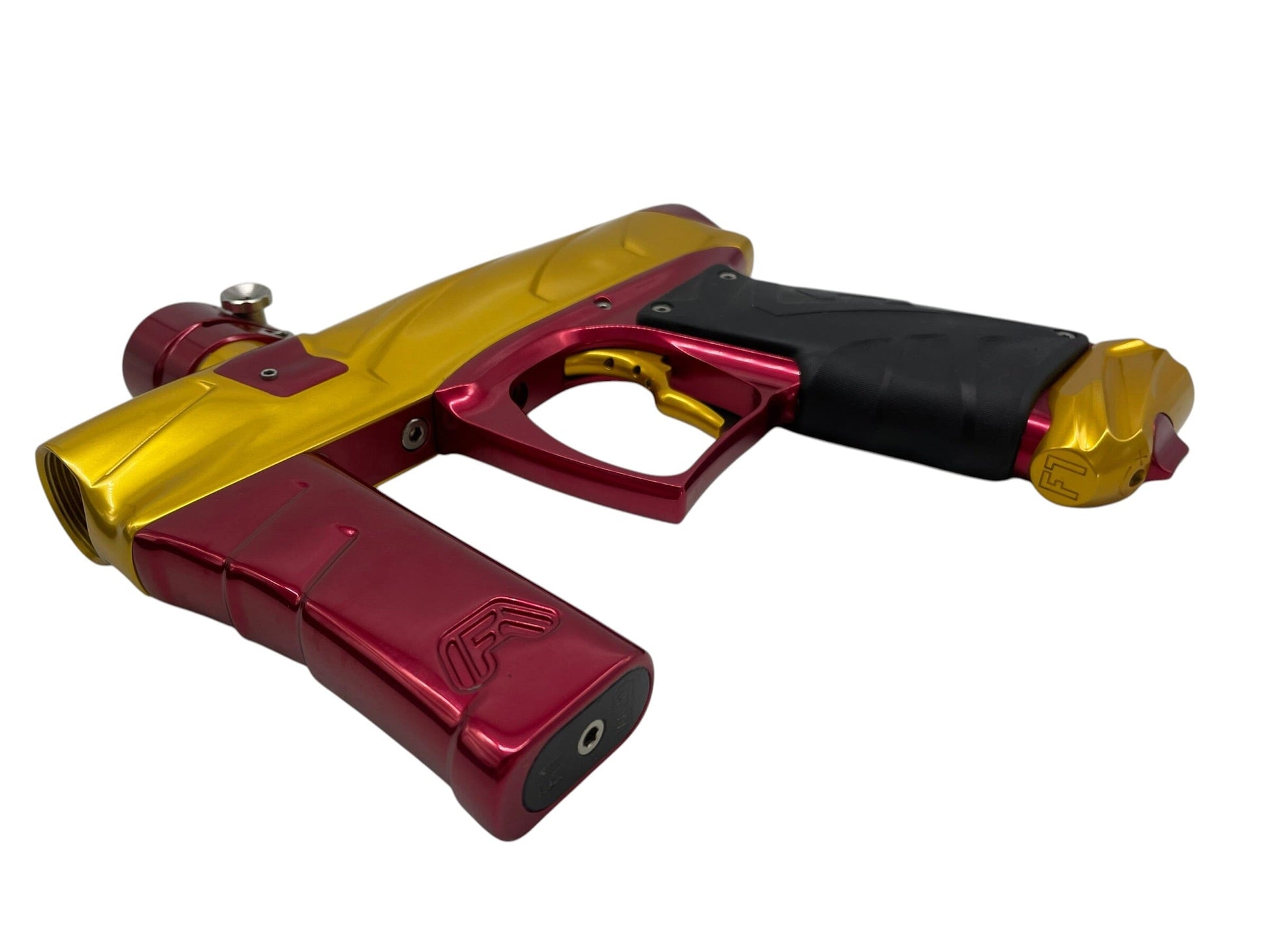 Used Field One Force V2 Gold/Red Paintball Gun Paintball Gun from CPXBrosPaintball Buy/Sell/Trade Paintball Markers, New Paintball Guns, Paintball Hoppers, Paintball Masks, and Hormesis Headbands