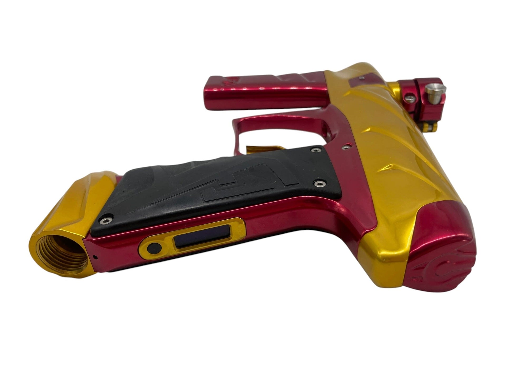 Used Field One Force V2 Gold/Red Paintball Gun Paintball Gun from CPXBrosPaintball Buy/Sell/Trade Paintball Markers, New Paintball Guns, Paintball Hoppers, Paintball Masks, and Hormesis Headbands