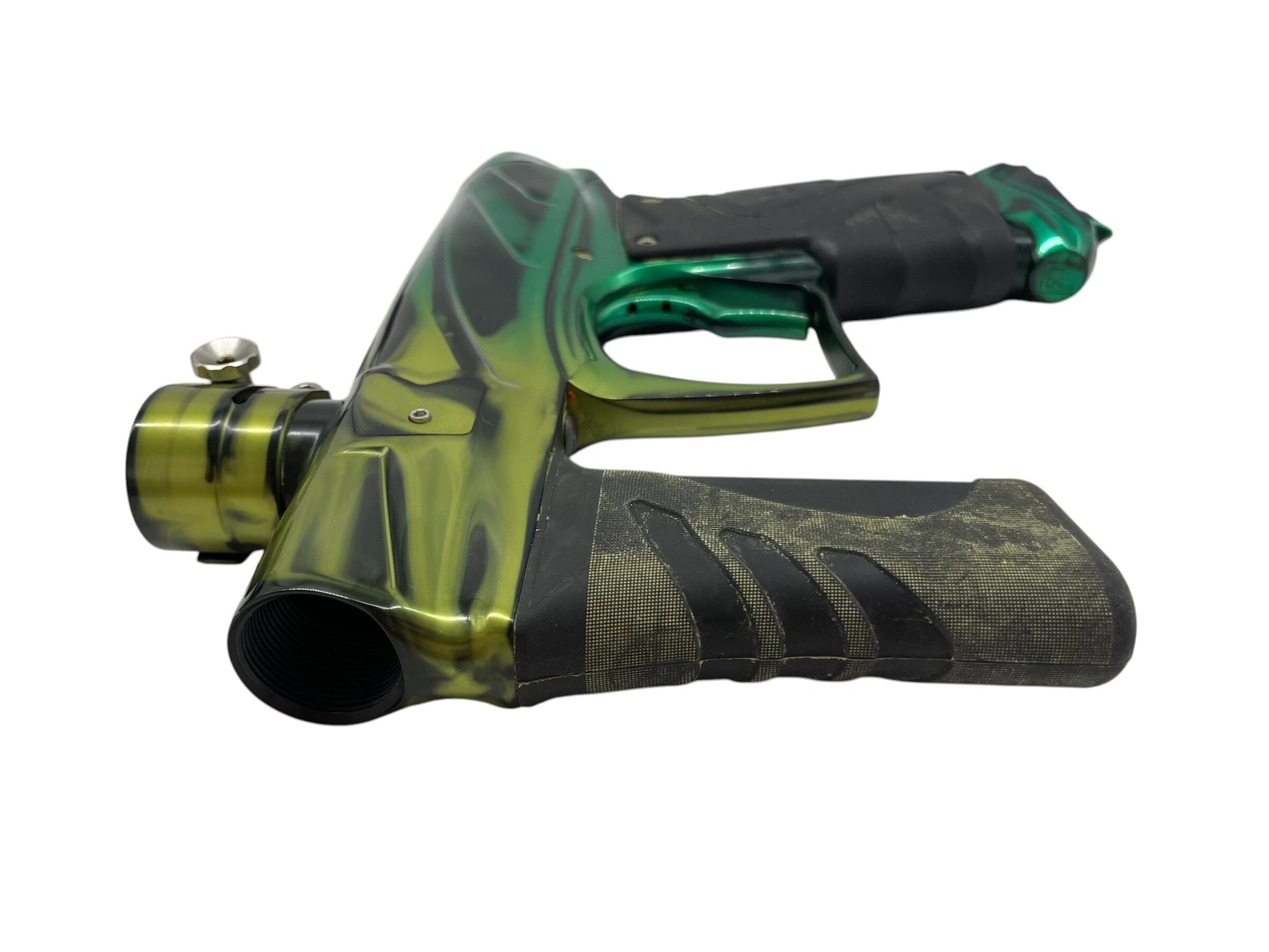 Used Field One Force V2 Green to Yellow Fade Paintball Gun Paintball Gun from CPXBrosPaintball Buy/Sell/Trade Paintball Markers, New Paintball Guns, Paintball Hoppers, Paintball Masks, and Hormesis Headbands