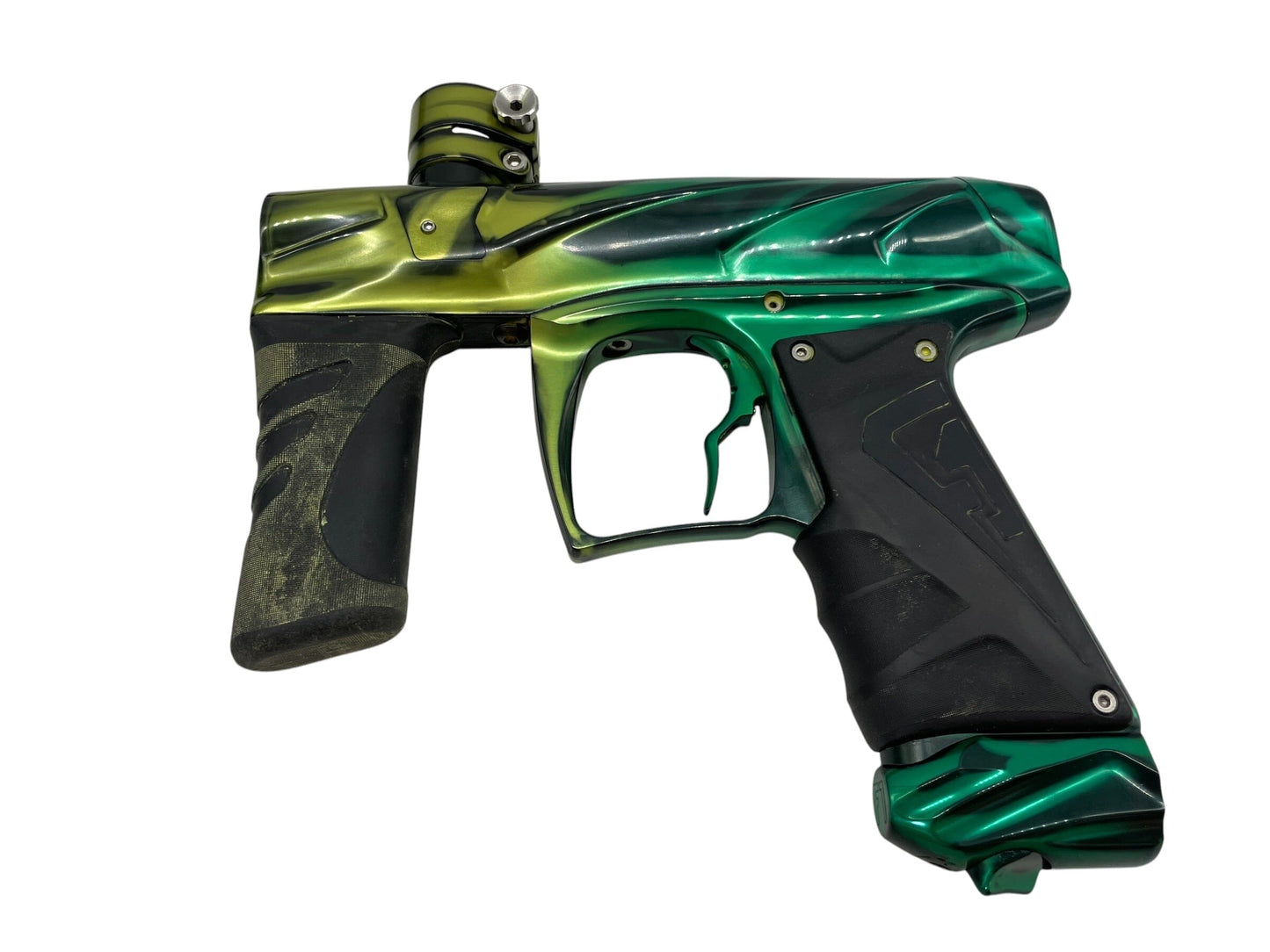 Used Field One Force V2 Green to Yellow Fade Paintball Gun Paintball Gun from CPXBrosPaintball Buy/Sell/Trade Paintball Markers, New Paintball Guns, Paintball Hoppers, Paintball Masks, and Hormesis Headbands