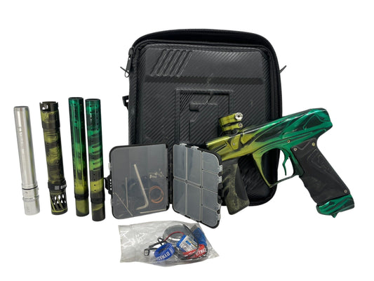 Used Field One Force V2 Green to Yellow Fade Paintball Gun Paintball Gun from CPXBrosPaintball Buy/Sell/Trade Paintball Markers, New Paintball Guns, Paintball Hoppers, Paintball Masks, and Hormesis Headbands