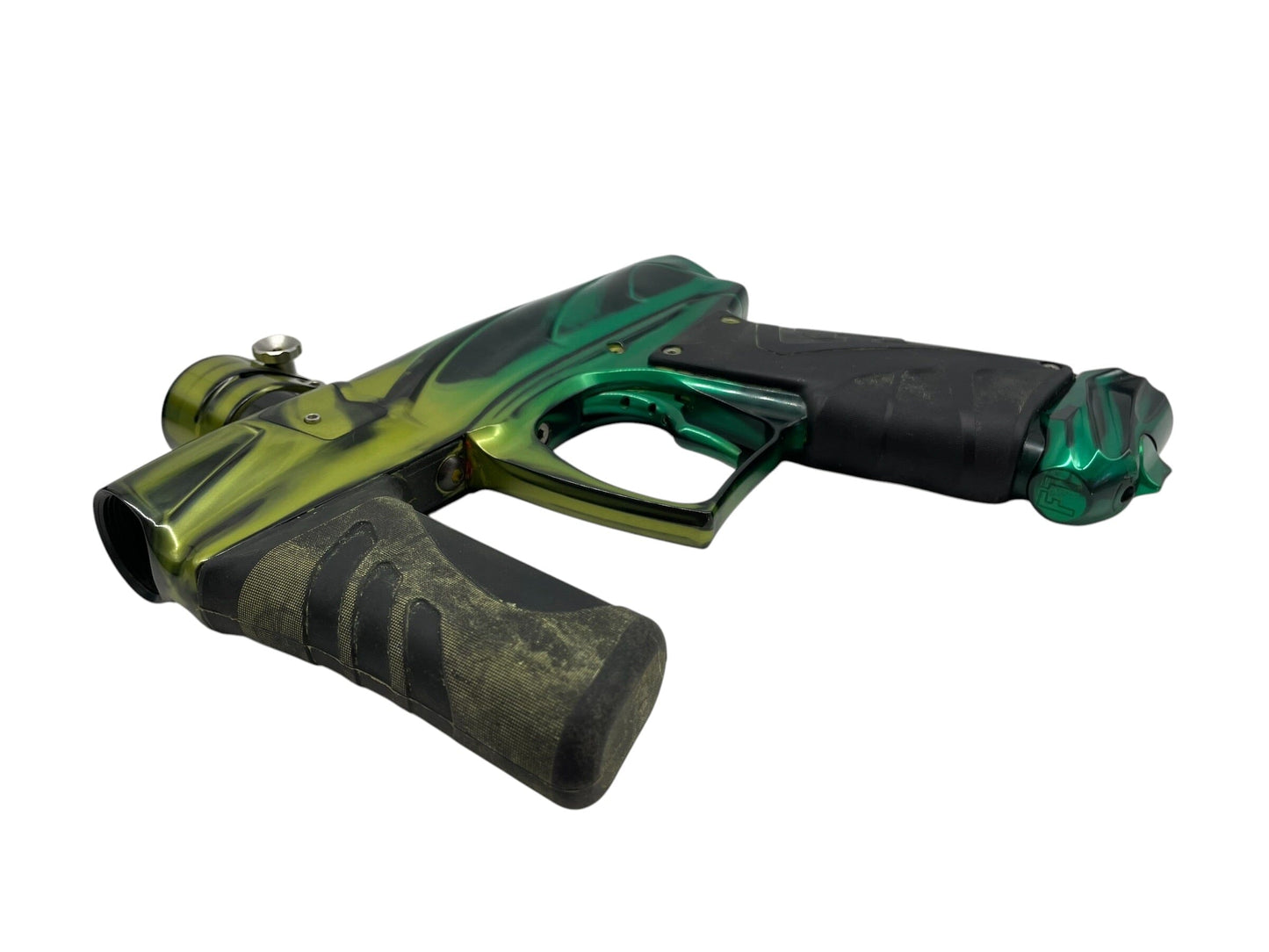 Used Field One Force V2 Green to Yellow Fade Paintball Gun Paintball Gun from CPXBrosPaintball Buy/Sell/Trade Paintball Markers, New Paintball Guns, Paintball Hoppers, Paintball Masks, and Hormesis Headbands