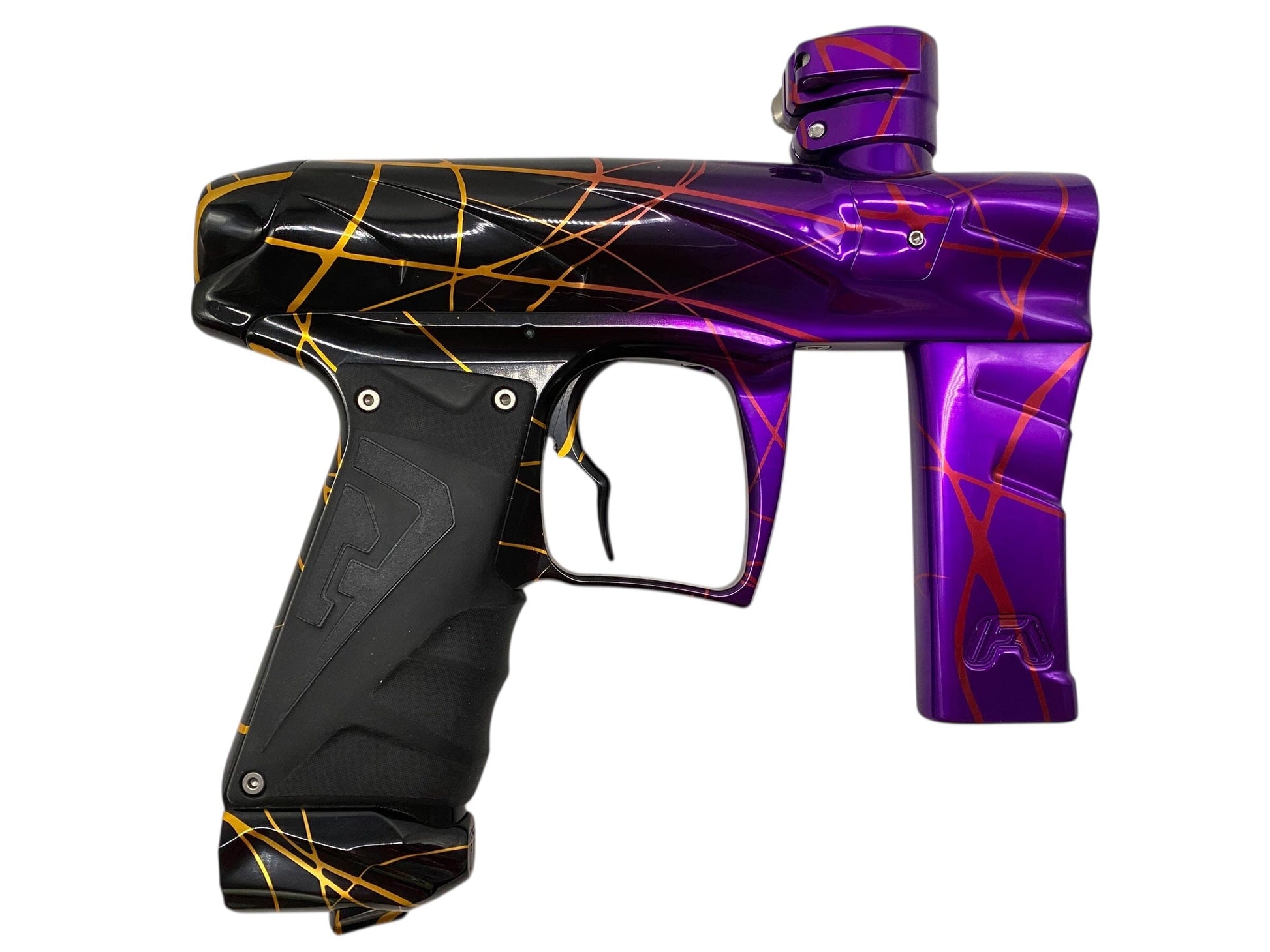 Used Field One Force V2 Paintball Gun Purple/Black Fade Paintball Gun from CPXBrosPaintball Buy/Sell/Trade Paintball Markers, New Paintball Guns, Paintball Hoppers, Paintball Masks, and Hormesis Headbands
