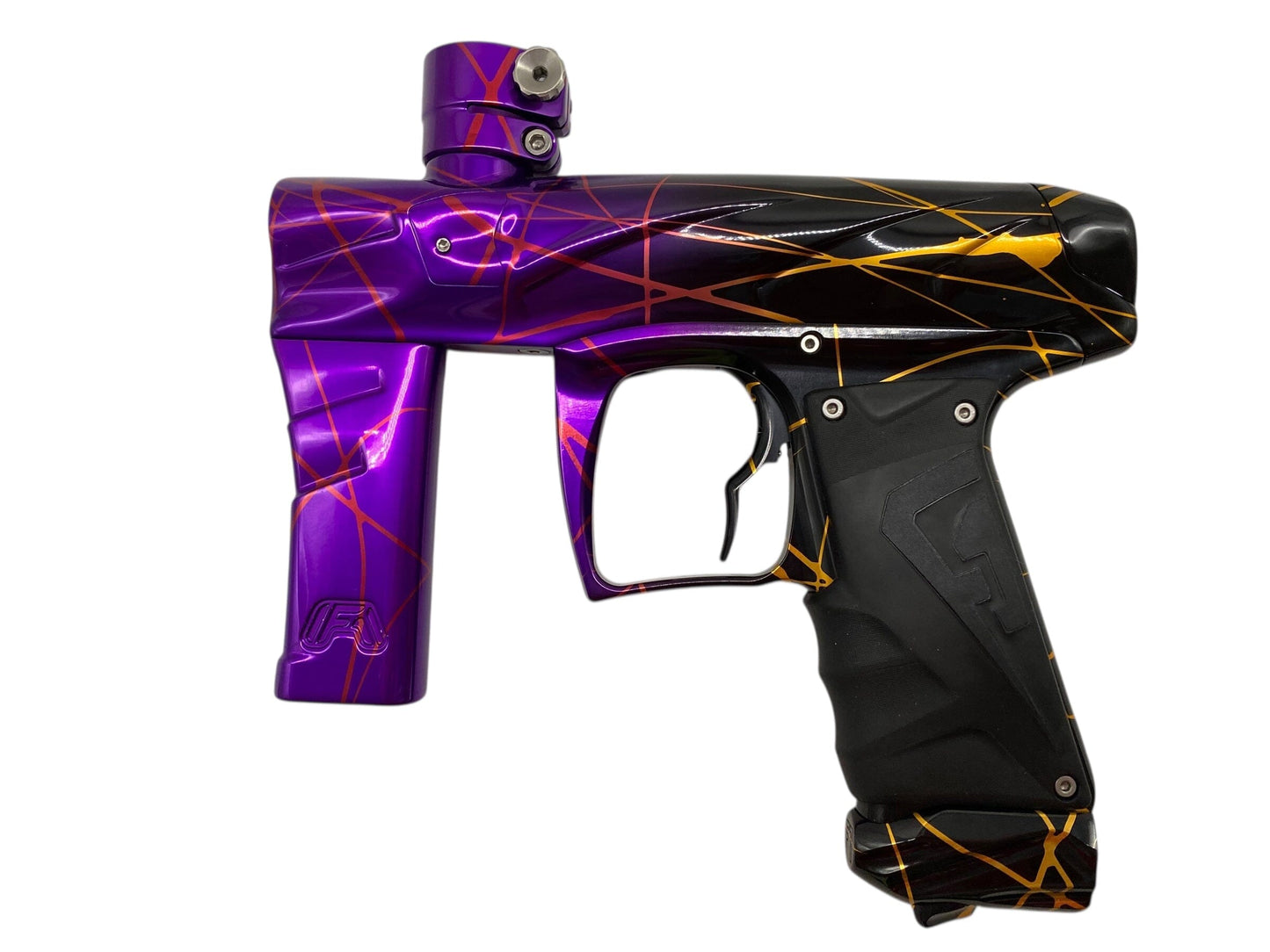 Used Field One Force V2 Paintball Gun Purple/Black Fade Paintball Gun from CPXBrosPaintball Buy/Sell/Trade Paintball Markers, New Paintball Guns, Paintball Hoppers, Paintball Masks, and Hormesis Headbands