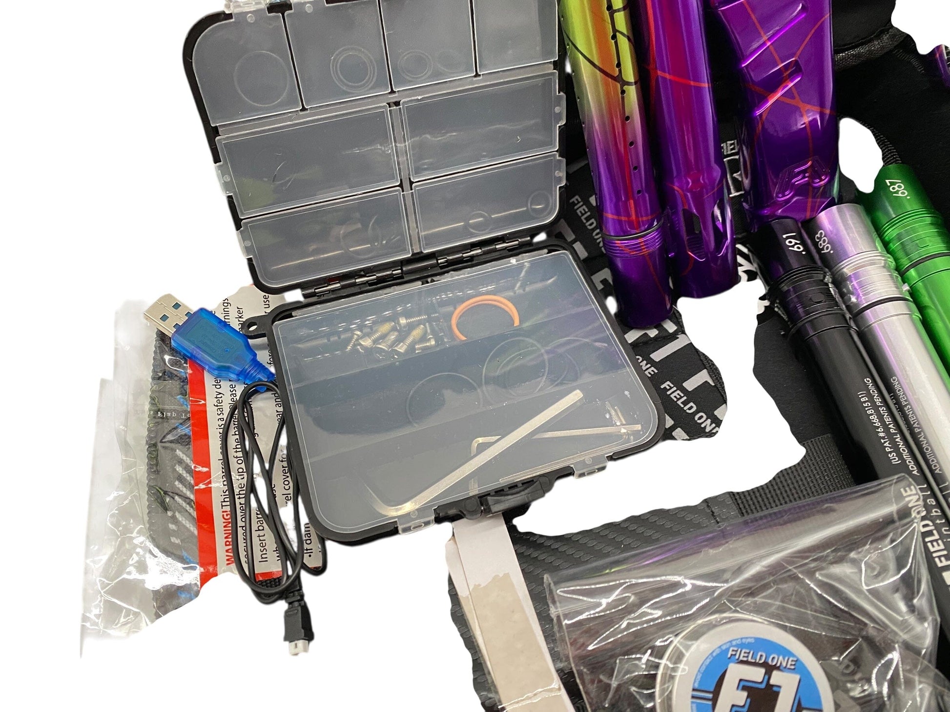 Used Field One Force V2 Paintball Gun Purple/Black Fade Paintball Gun from CPXBrosPaintball Buy/Sell/Trade Paintball Markers, New Paintball Guns, Paintball Hoppers, Paintball Masks, and Hormesis Headbands