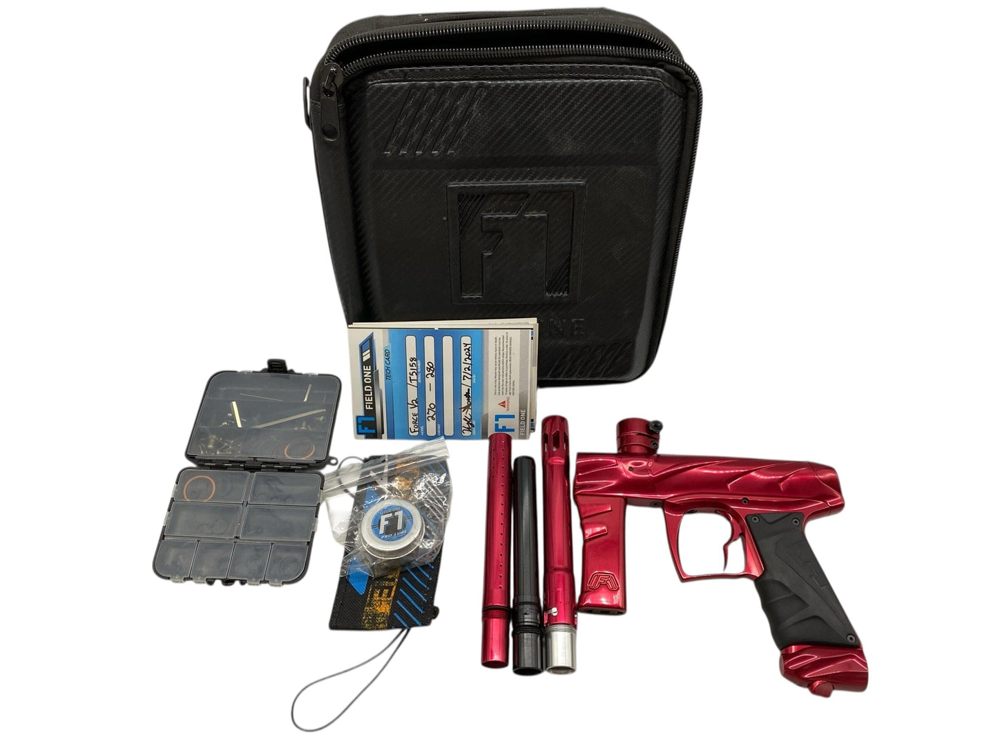 Used Field One Force v2 Paintball Gun Red Paintball Gun from CPXBrosPaintball Buy/Sell/Trade Paintball Markers, New Paintball Guns, Paintball Hoppers, Paintball Masks, and Hormesis Headbands