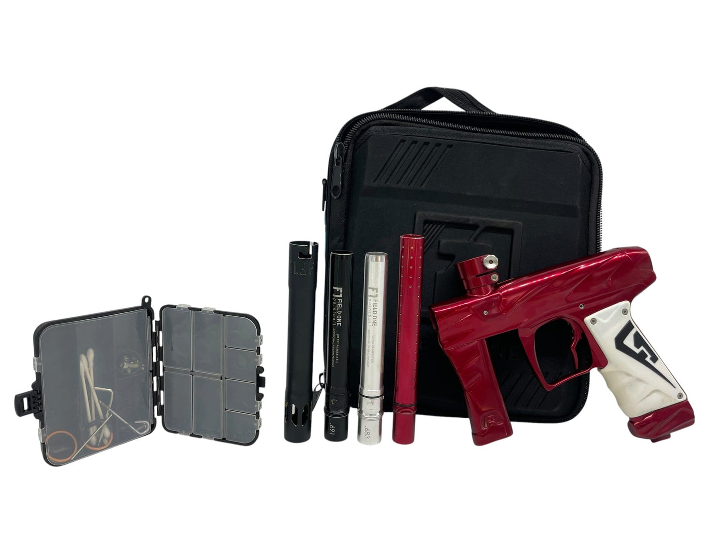 Used Field One Force V2 Ruby Paintball Gun Paintball Gun from CPXBrosPaintball Buy/Sell/Trade Paintball Markers, New Paintball Guns, Paintball Hoppers, Paintball Masks, and Hormesis Headbands
