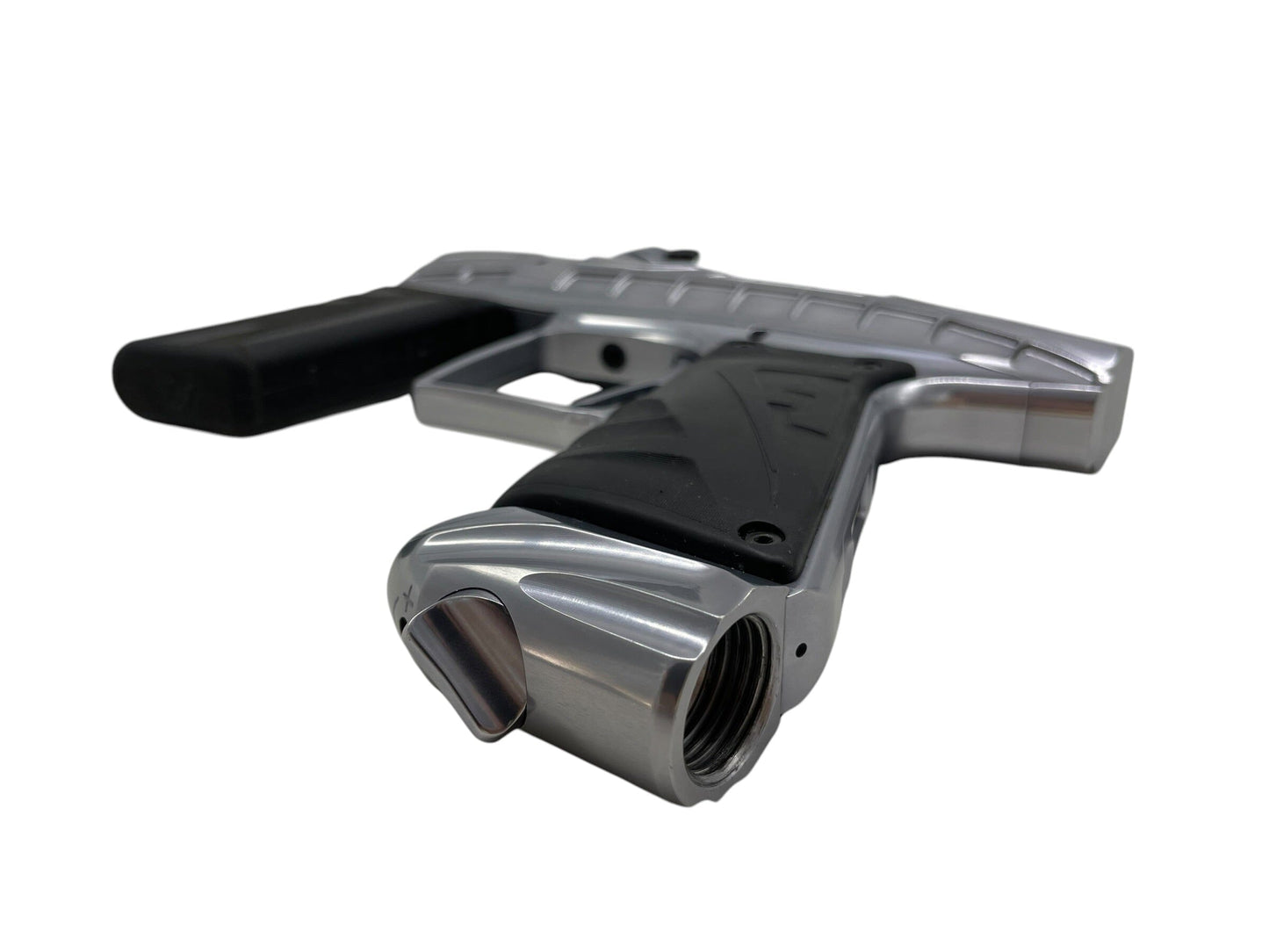 Used Field One Force Waffle WFL Gloss Pewter Paintball Gun Paintball Gun from CPXBrosPaintball Buy/Sell/Trade Paintball Markers, New Paintball Guns, Paintball Hoppers, Paintball Masks, and Hormesis Headbands